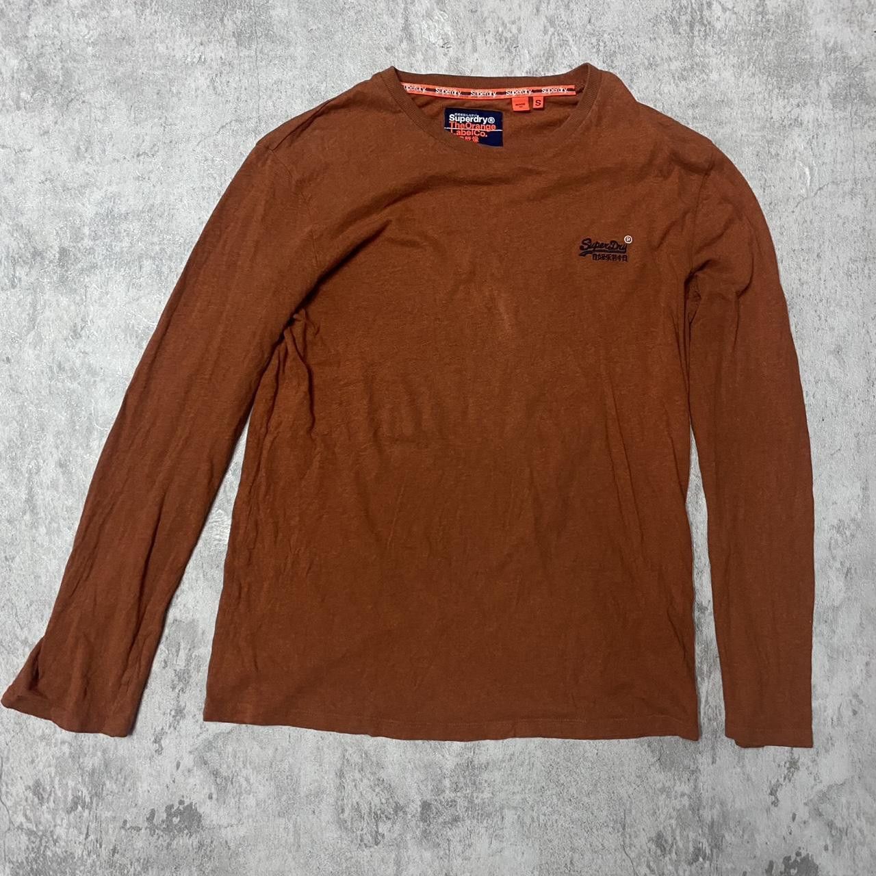 Other Brown Superdry long sleeve t-shirt Size US L / EU 52-54 / 3 - 1 Thumbnail
