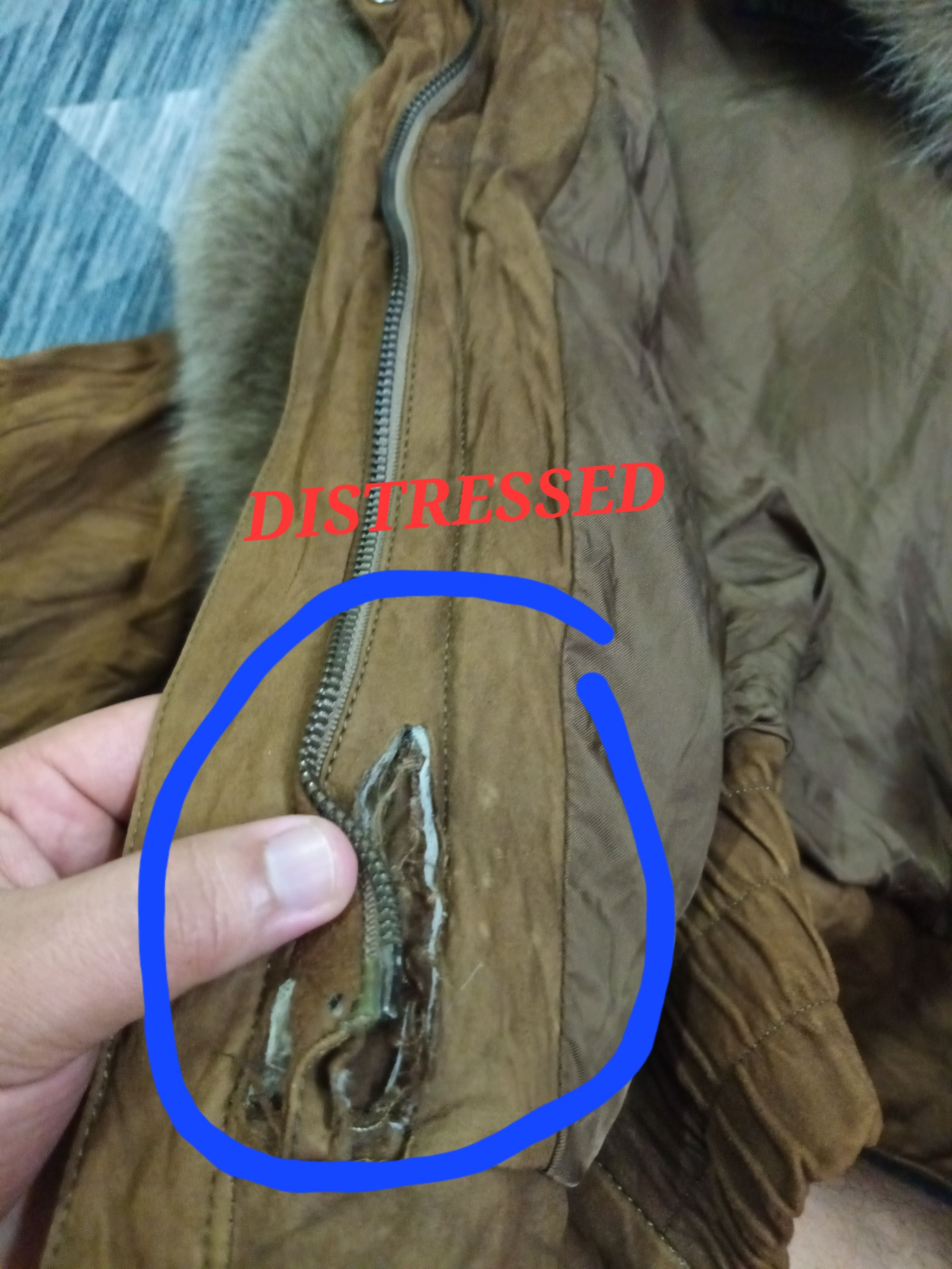 Vogue 🔥 VOGUE LEATHER FUR JACKET 🔥 Size US M / EU 48-50 / 2 - 14 Thumbnail