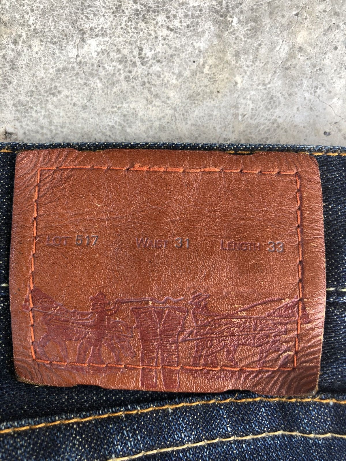 If Six Was Nine Y2k Levi’s 517 Flared Jeans Distressed Jeans Size US 31 - 18 Thumbnail
