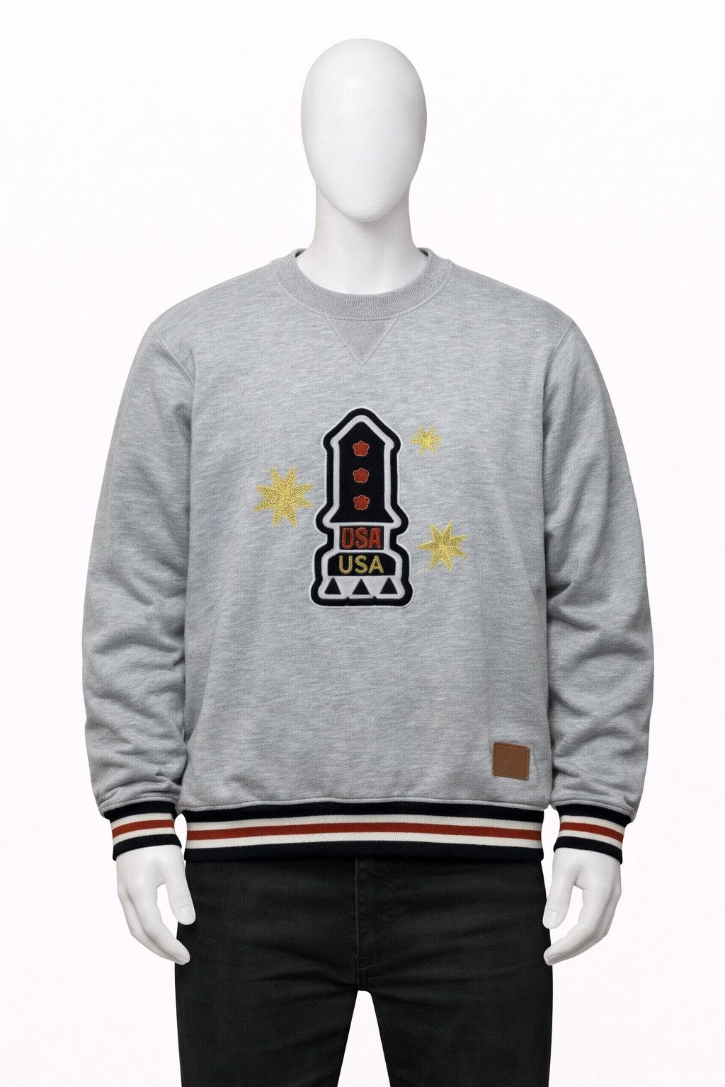 Coach Coach USA Grey Big Logo Luxury Sweatshirt Size US XS / EU 42 / 0 - 1 Thumbnail