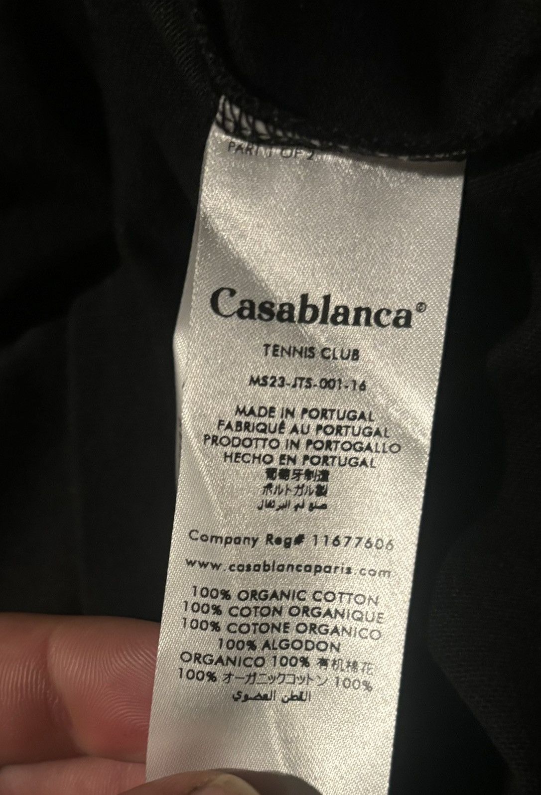 Casablanca Casablanca L’Arche De Nuit T-Shirt Black Size L Brand New/DS Size US L / EU 52-54 / 3 - 4 Thumbnail