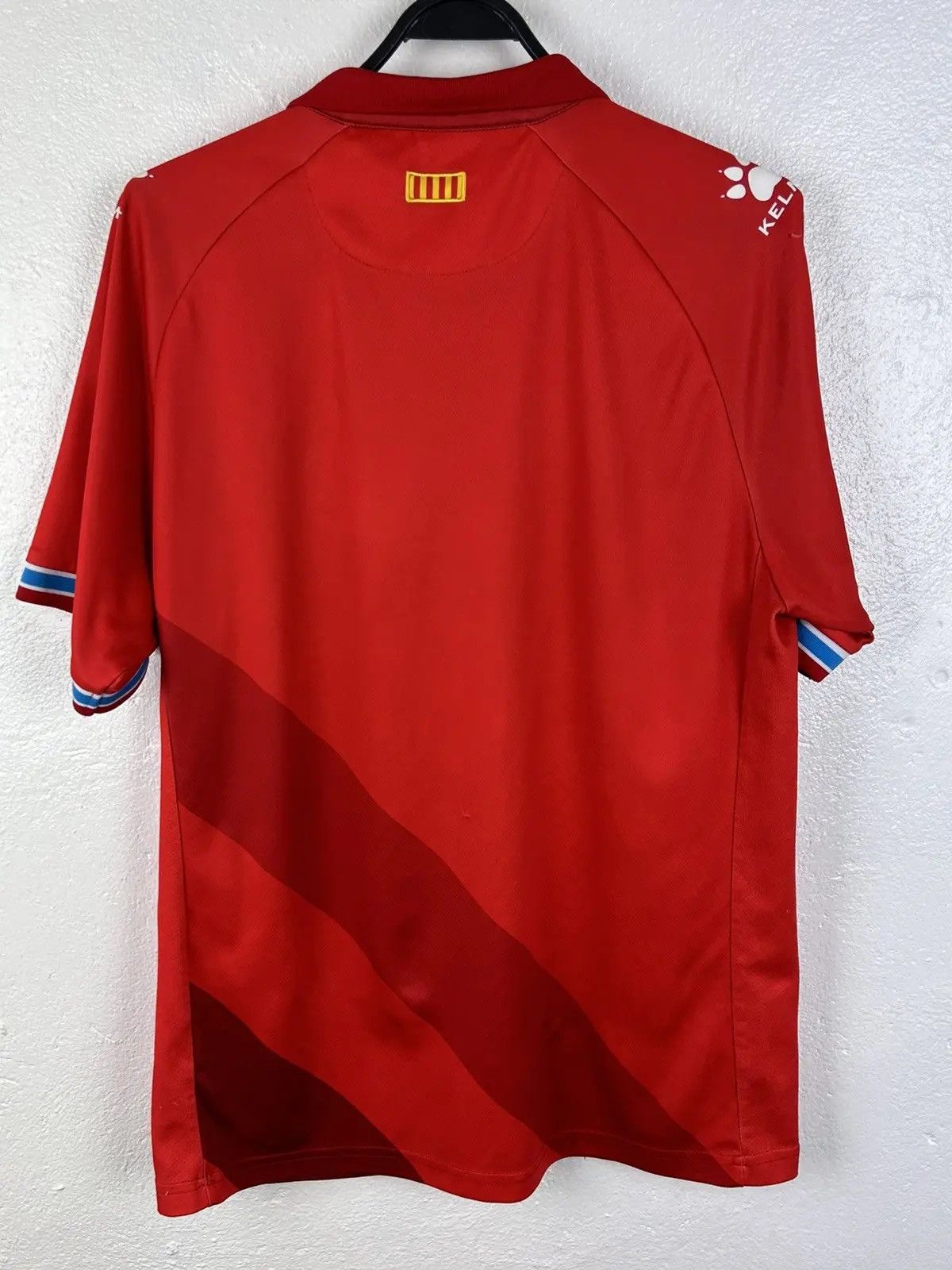 Vintage Kelme RCD Espanyol B 2018/19 Away Kit Soccer Jersey Size US L / EU 52-54 / 3 - 7 Thumbnail