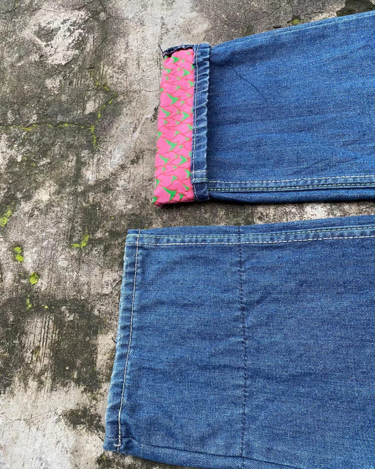 CLOT × Levi's × Medicom Toy Levi's x Clot Medicom Toy Bearbrick Watermelon Denim Jeans Size US 32 / EU 48 - 2 Thumbnail
