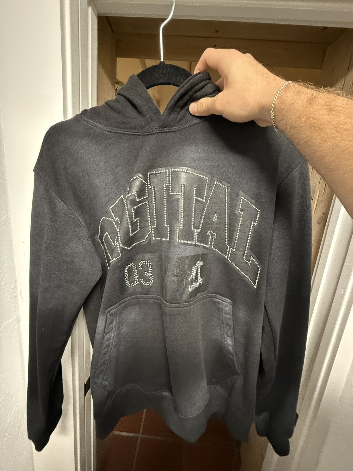 Other Digital Hoodie with Rhinestones Size US S / EU 44-46 / 1 - 1 Thumbnail