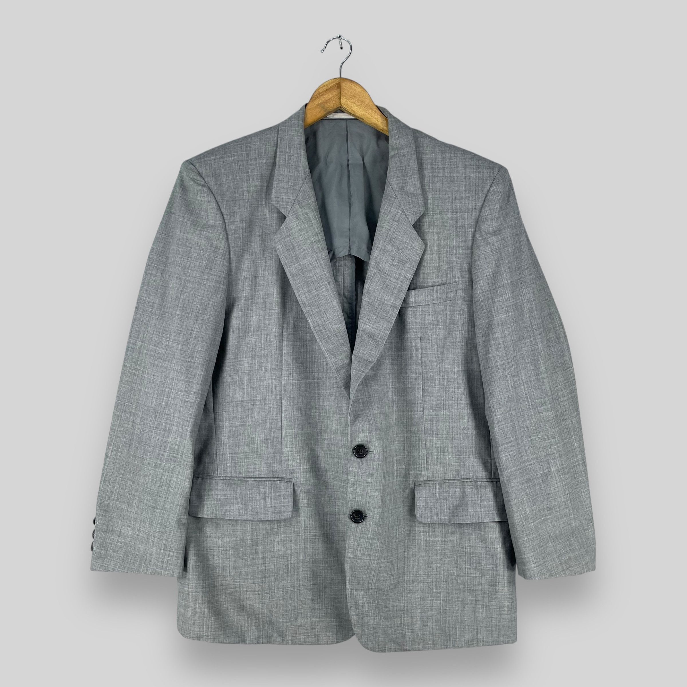 Comme des Garcons Homme Vintage AD1988 COMME DES GARCONS Wool Blazer Jacket Size US S / EU 44-46 / 1 - 1 Thumbnail