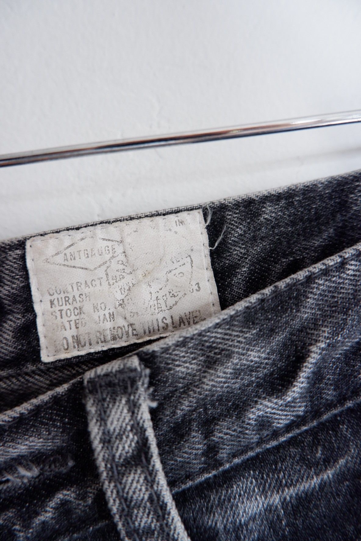 If Six Was Nine Antgauge Double Waist Distressed Jeans Size US 28 / EU 44 - 5 Thumbnail