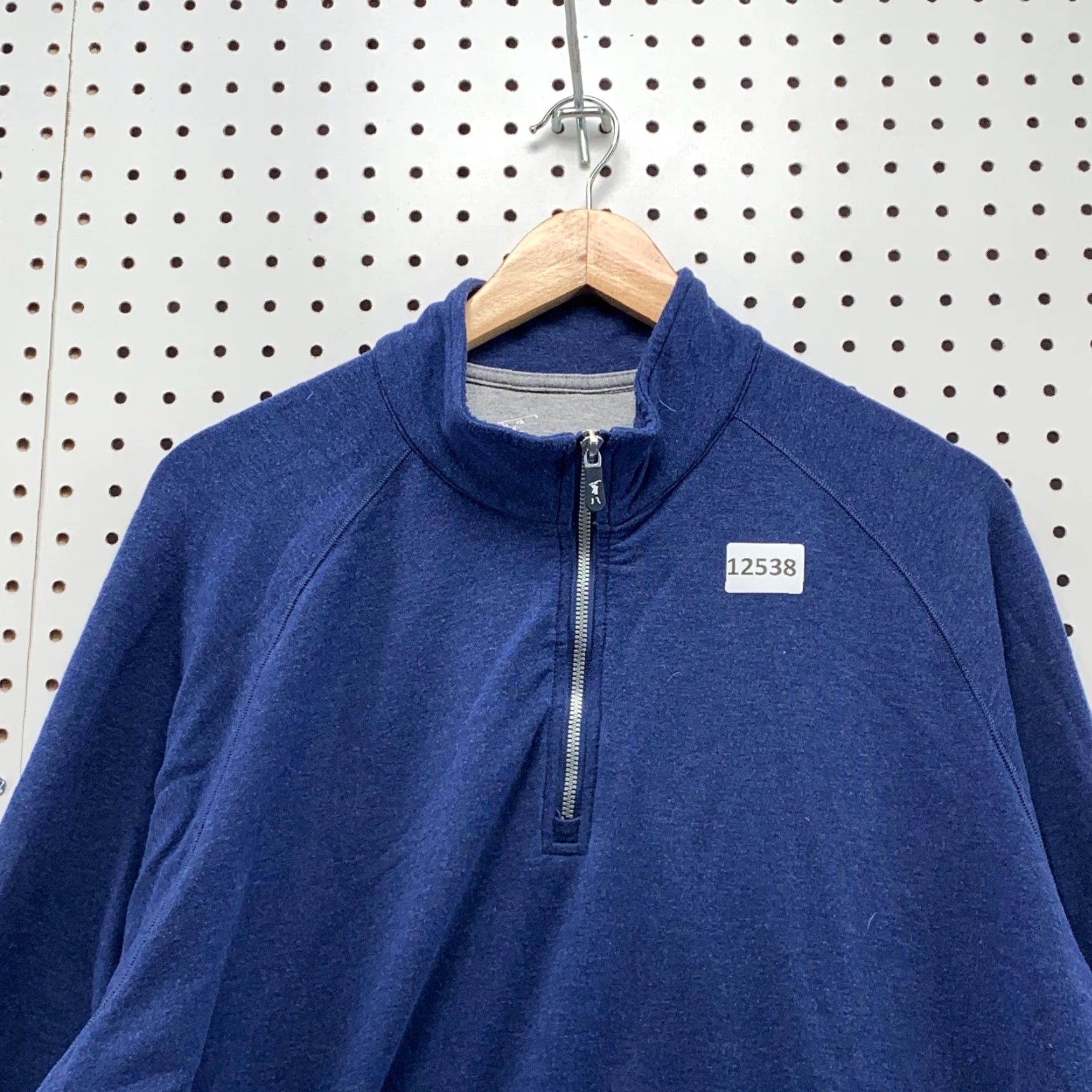 Vintage Briar Ridge Country Club F&G Tech Extra Large Blue Long sleeve 1/4 Zip XL Size US XL / EU 56 / 4 - 2 Thumbnail