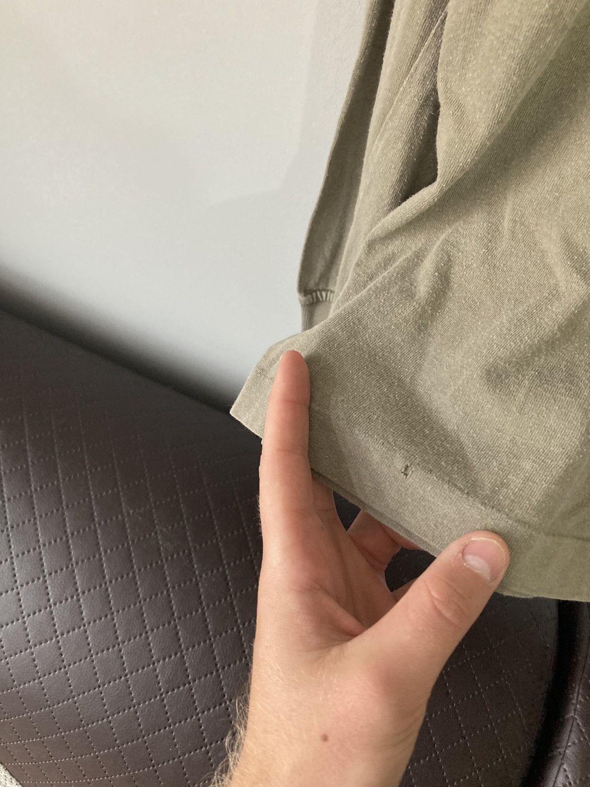 Stone Island Stone island khaki longsleve t-shirt M y2k uk drill drip Size US M / EU 48-50 / 2 - 7 Thumbnail