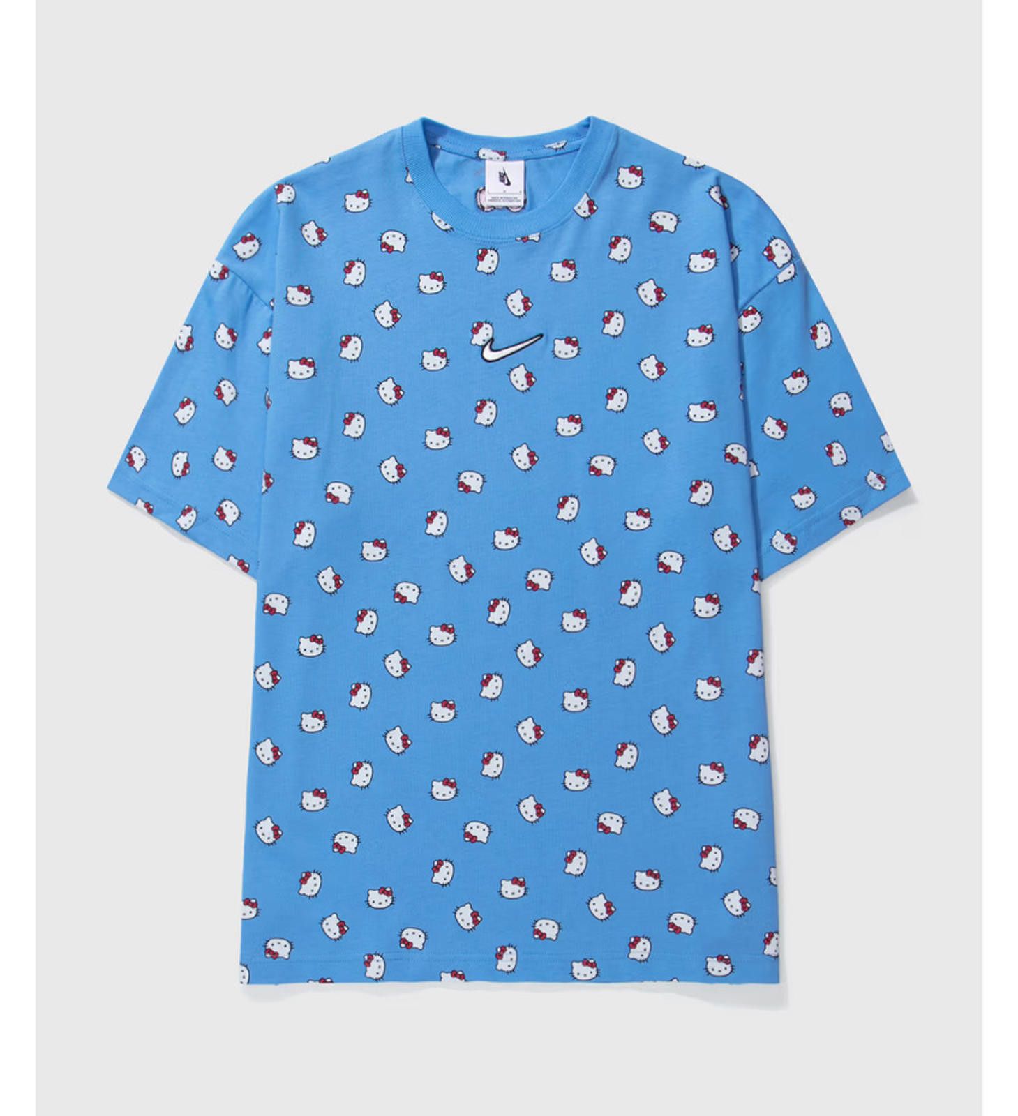 Nike Nike x Hello Kitty All Over Print T-Shirt - Blue - XXL Size US XXL / EU 58 / 5 - 1 Thumbnail