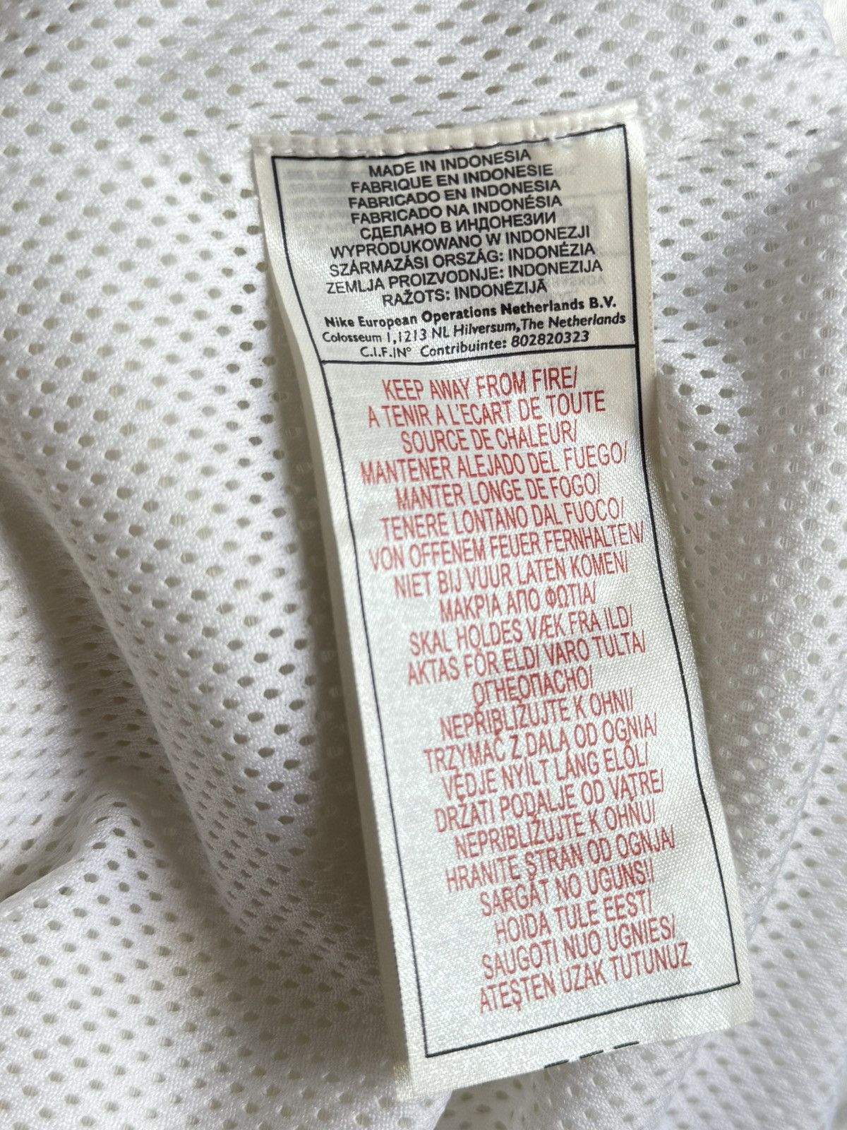 Nike × Vintage Vintage Nike jacket T90 nylon Y 2K oversize swoosh logo Size US L / EU 52-54 / 3 - 6 Thumbnail