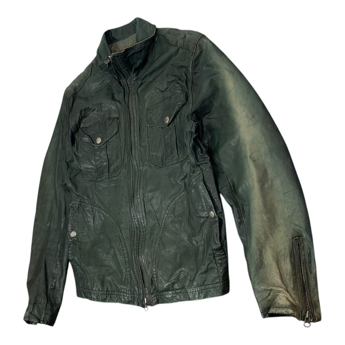 Avirex VINTAGE AVIREX FLIGHT LEATHER BOMBER JACKET USAF Size US M / EU 48-50 / 2 - 2 Thumbnail