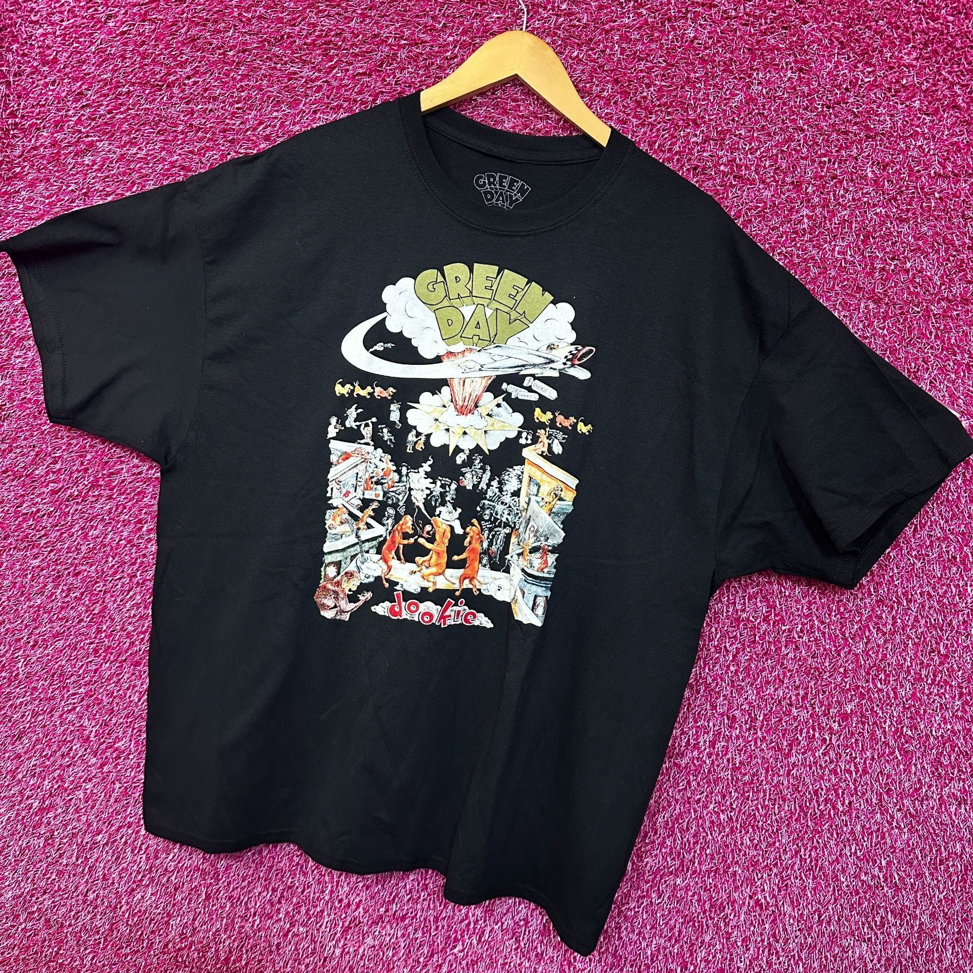 Band Tees Green Day Dookie Punk Rock album Tshirt size 2XL Size US XXL / EU 58 / 5 - 3 Thumbnail