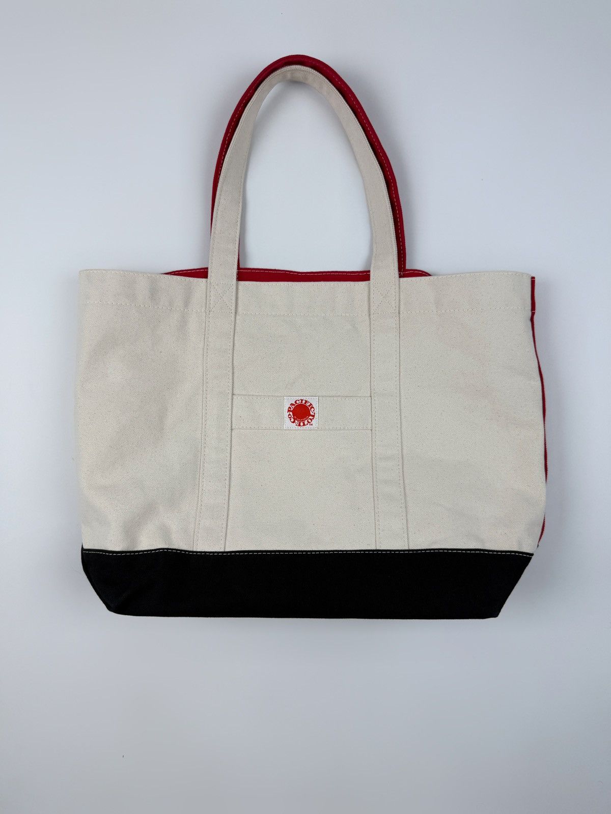mejuri Pacific Tote Co. x Mejuri Big Sur 3 Tone Canvas Tote Bag Size ONE SIZE - 3 Thumbnail