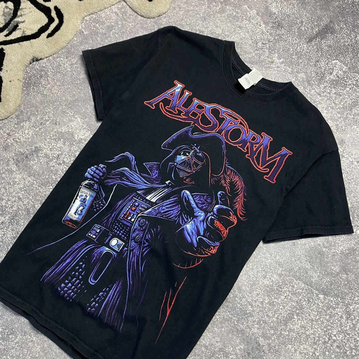 Band Tees Vintage Alestorm Star Wars Darth Vader 90’s rock band tee Size US M / EU 48-50 / 2 - 5 Thumbnail