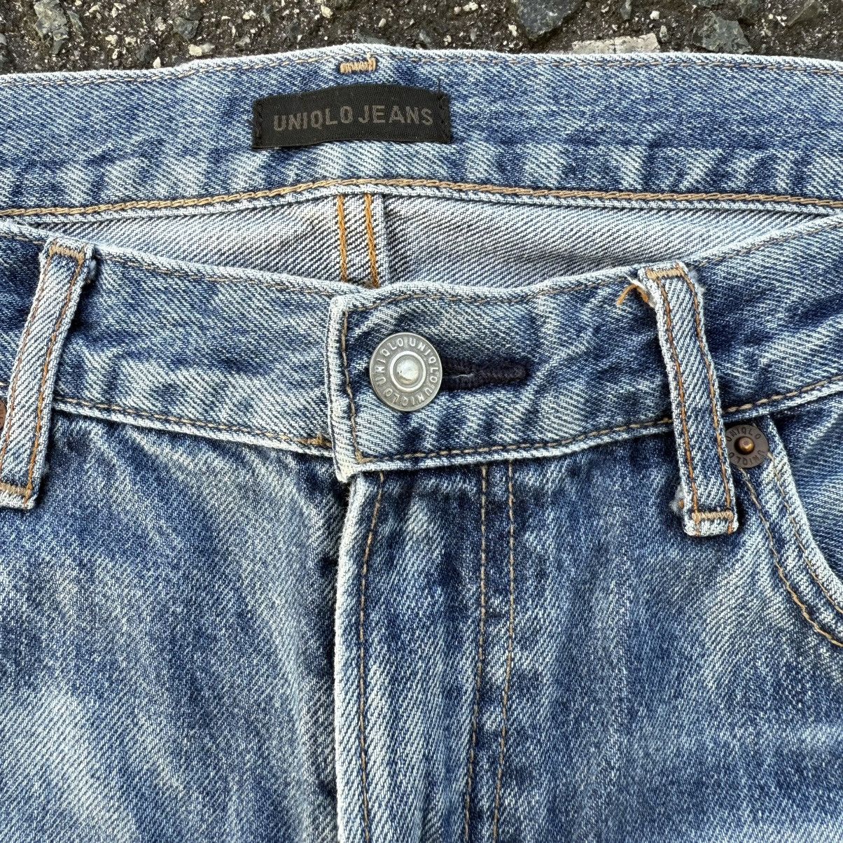 Japanese Brand VINTAGE JAPANESE STRAIGHT FADED DENIM JEAN PANTS Size US 33 - 7 Thumbnail