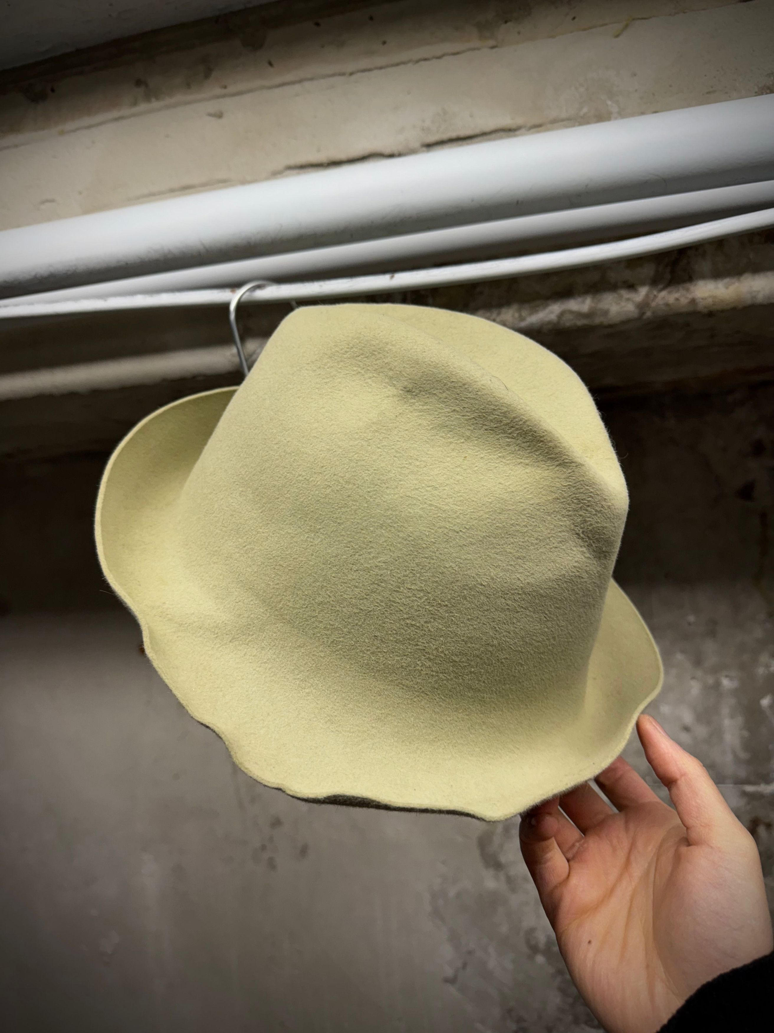 Reinhard Plank REINHARD PLANK 'ALBA' Light Sage Lapin Hat Size ONE SIZE - 1 Thumbnail