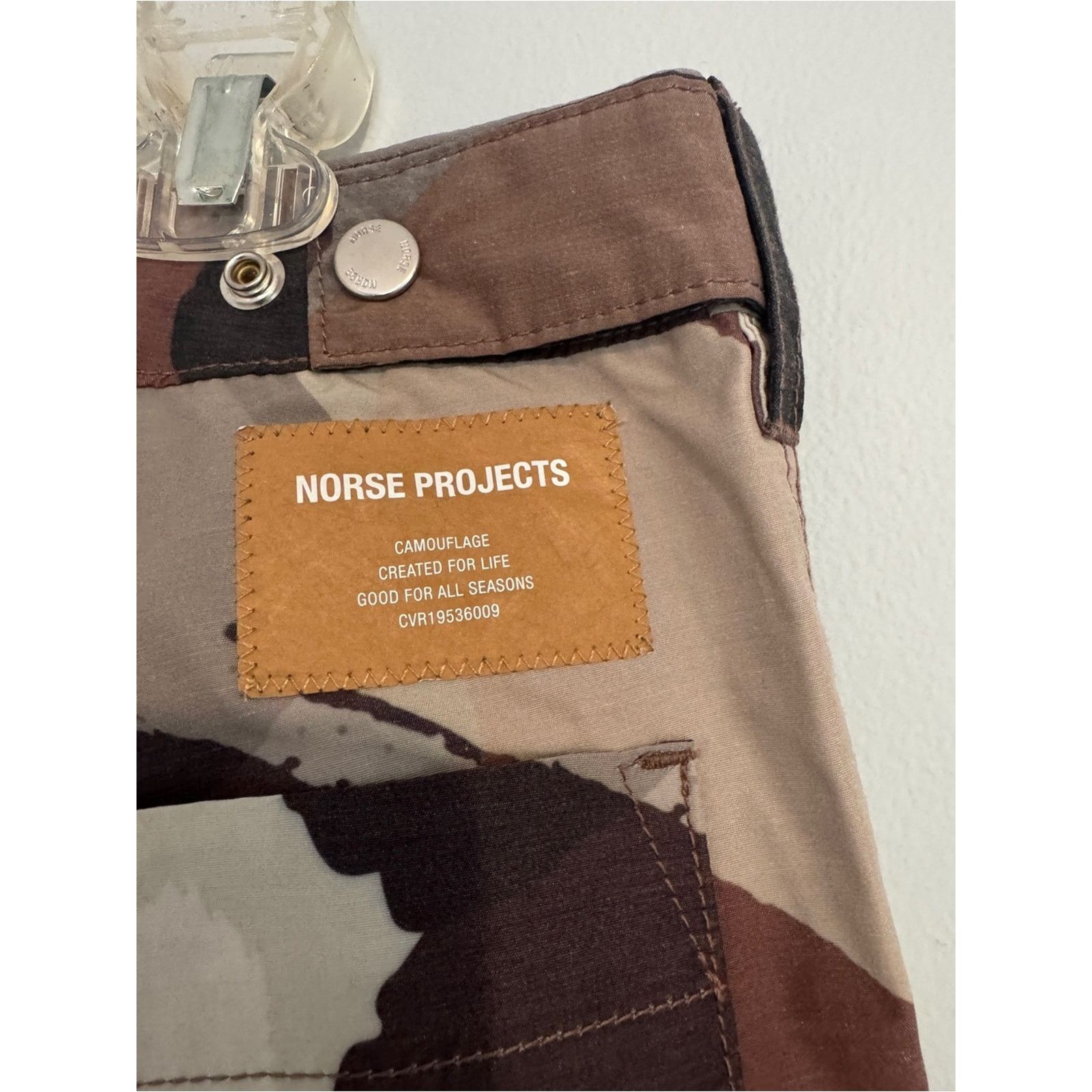 Norse Projects Norse Projects Sigur Camo Fatigue Cargo Trouser - 32 Size US 32 / EU 48 - 5 Thumbnail