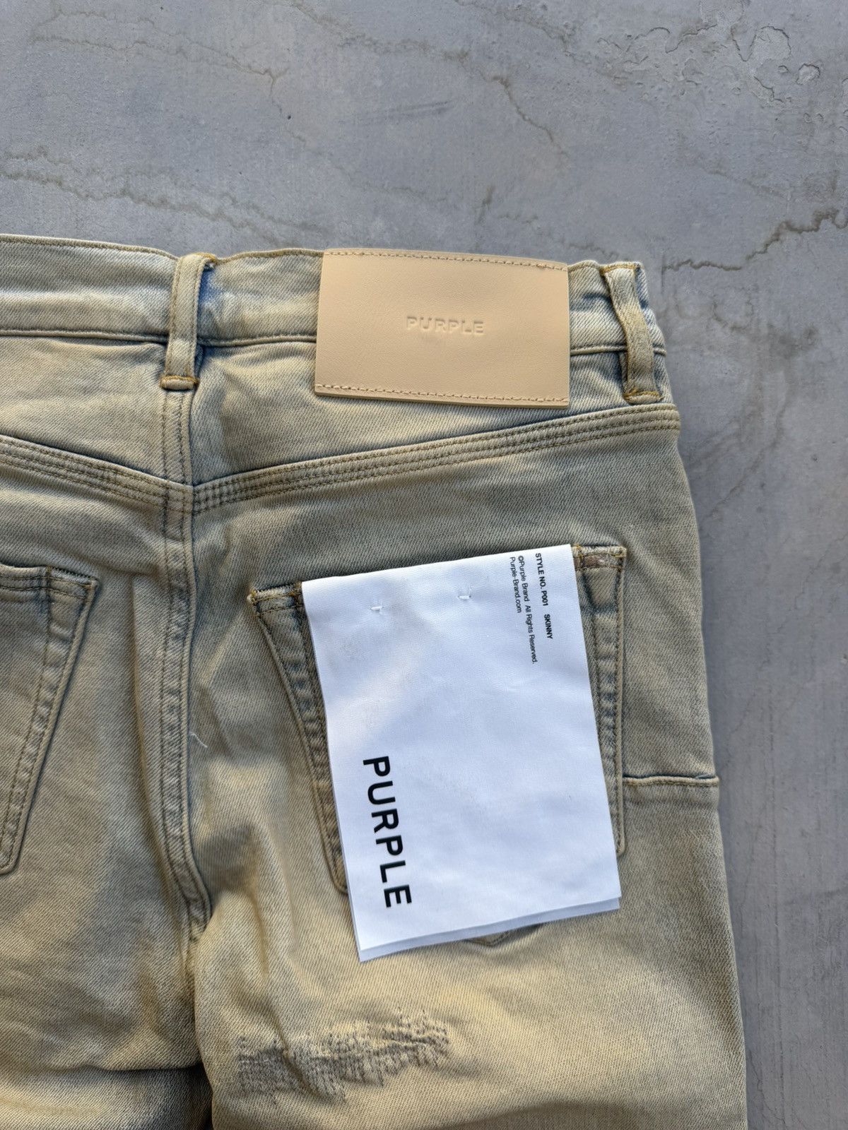 Purple Brand Purple Brand P001 Superlight Oil Repair Jeans Light 28 Waist Size US 28 / EU 44 - 7 Thumbnail