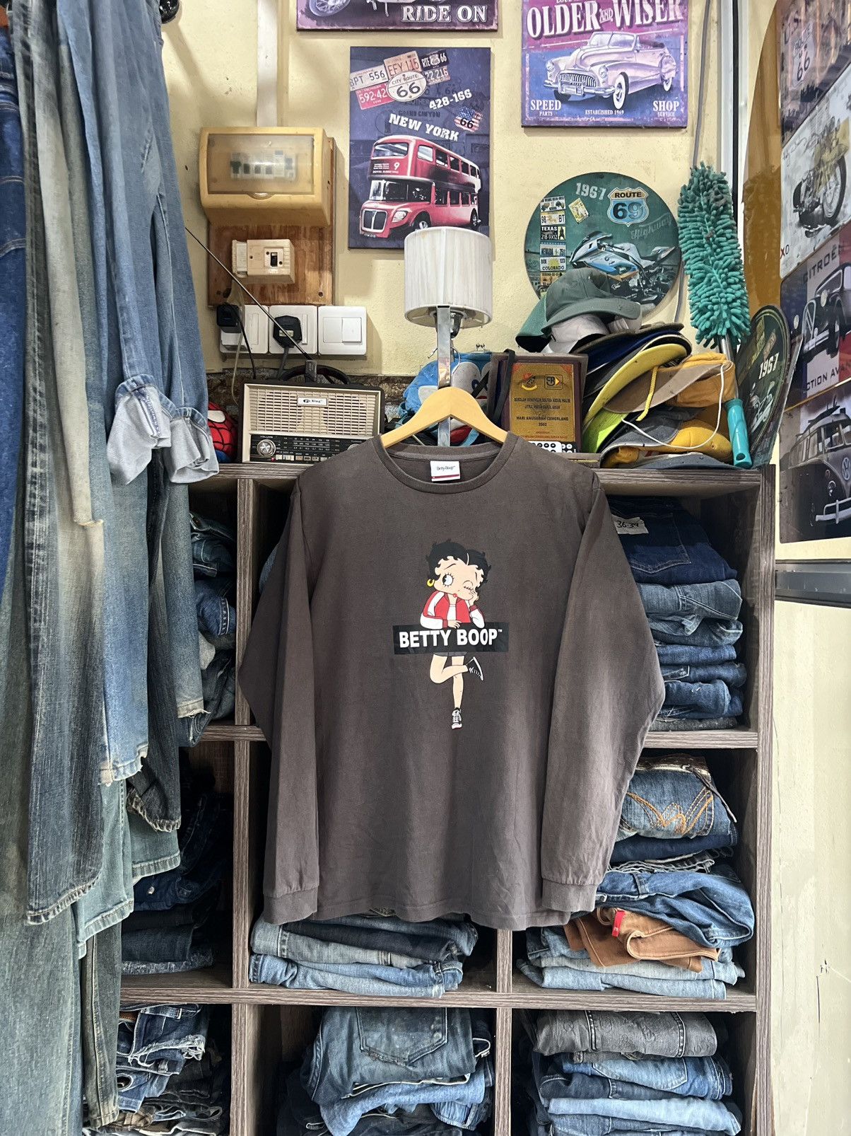 Cartoon Network 🔥Betty Boop Long Sleeve Size US M / EU 48-50 / 2 - 1 Thumbnail