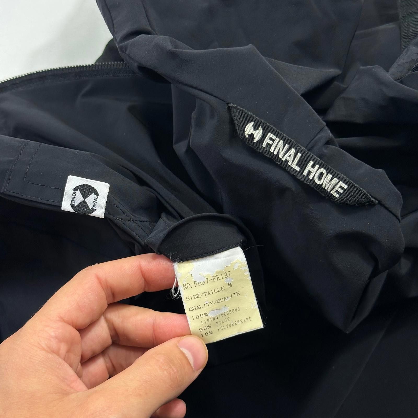 Final Home Final Home 00’s Reversible Hex Ripstop Nylon Gilet Vest M/L Size US M / EU 48-50 / 2 - 6 Thumbnail