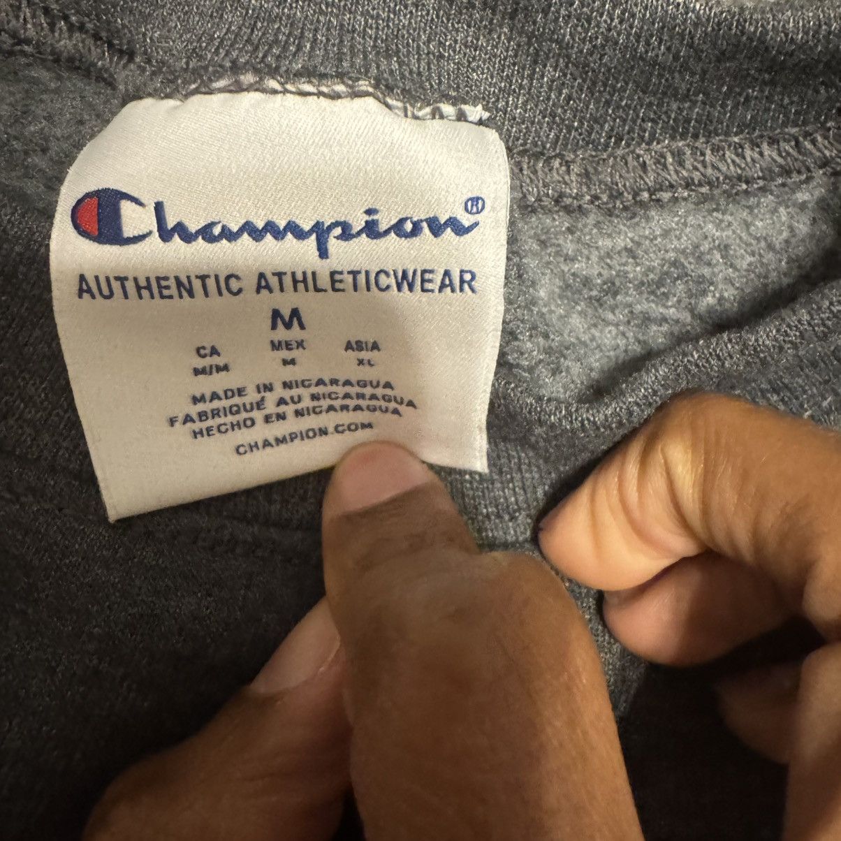 Champion Georgia Bulldogs Grey Crewneck Champion Sweater Vintage Size US M / EU 48-50 / 2 - 6 Thumbnail