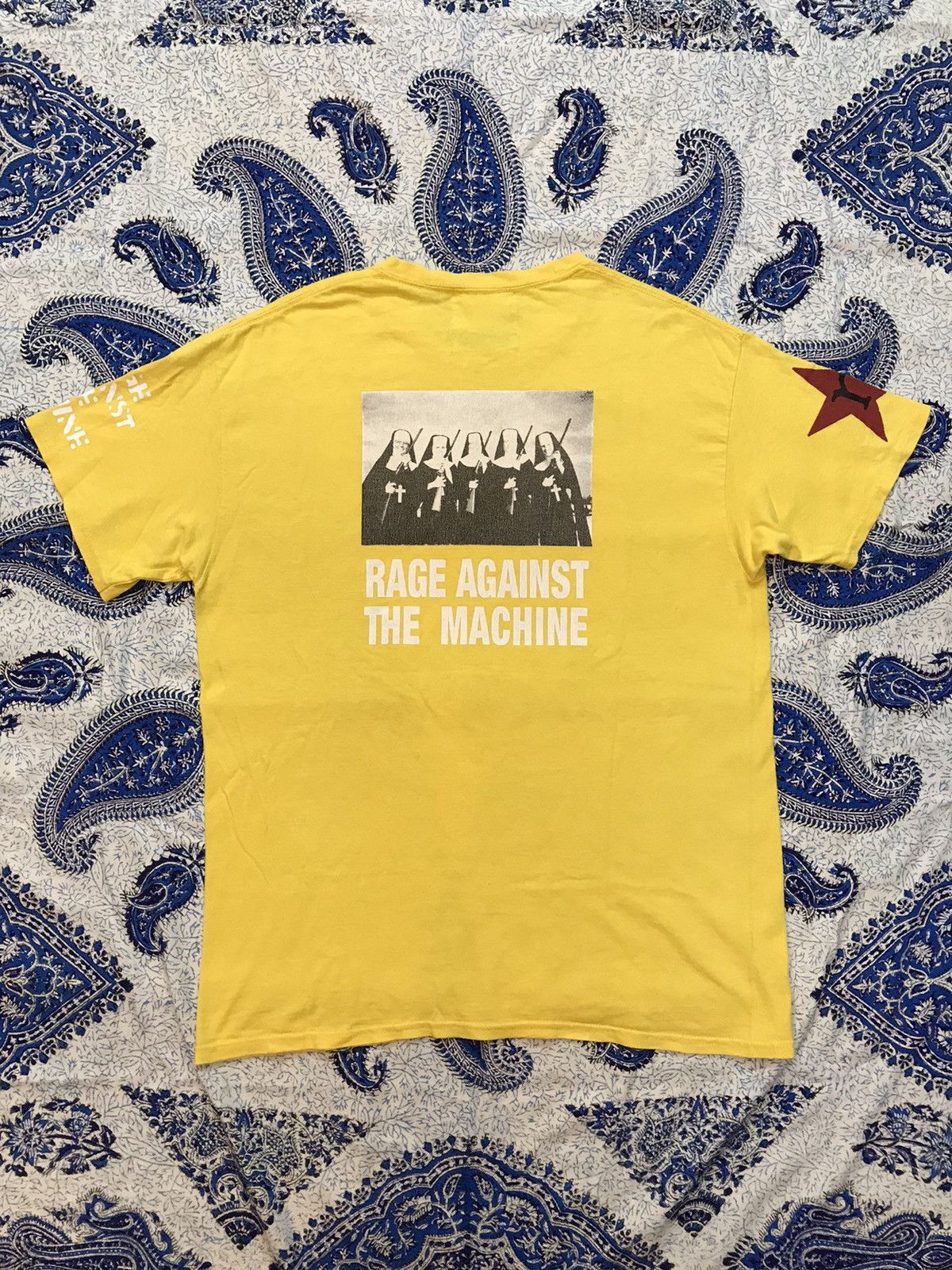 Band Tees × Rage Against The Machine Rage Againts The Machine Insonnia Projects 2018 Tee Shirt Size US L / EU 52-54 / 3 - 6 Thumbnail