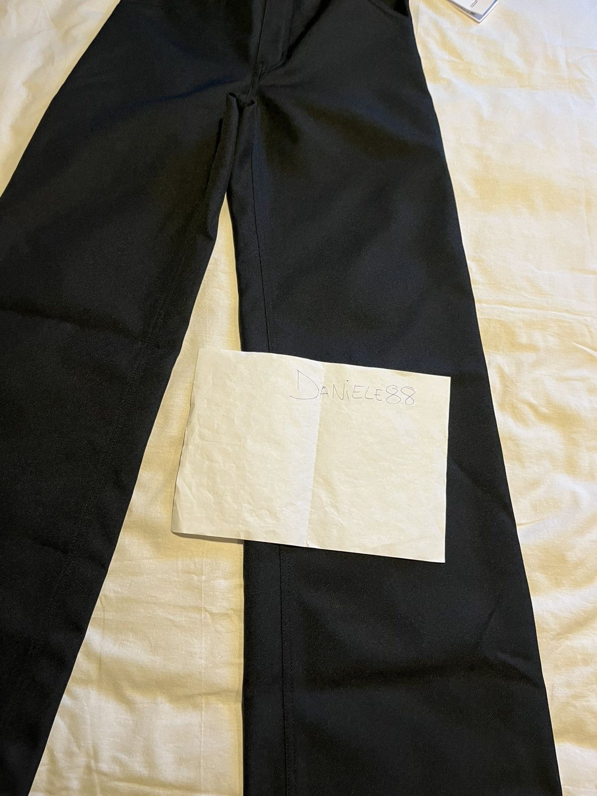 Courreges Ferragamo nylon wide leg pants. Size US 30 / EU 46 - 4 Thumbnail
