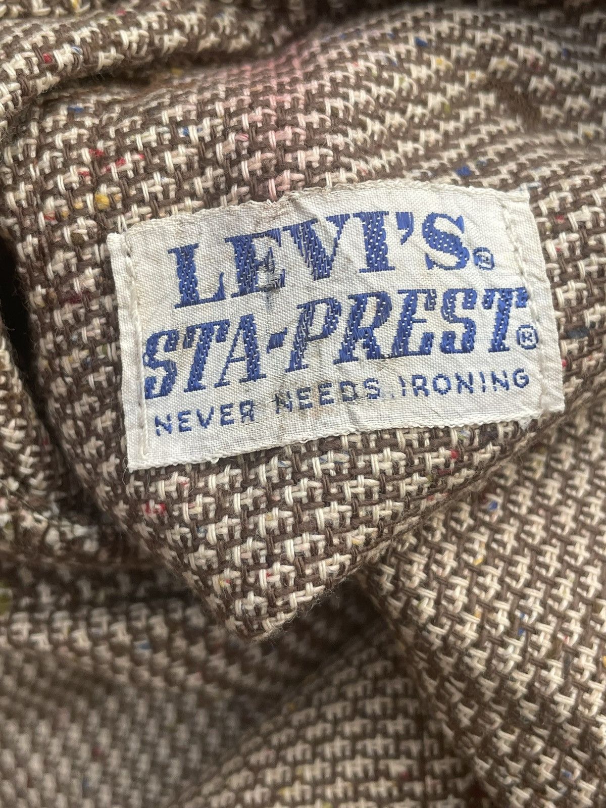 Levi's × Vintage Vintage & Rare 60’s Levis E Black Tab Flare Size US 27 - 15 Thumbnail