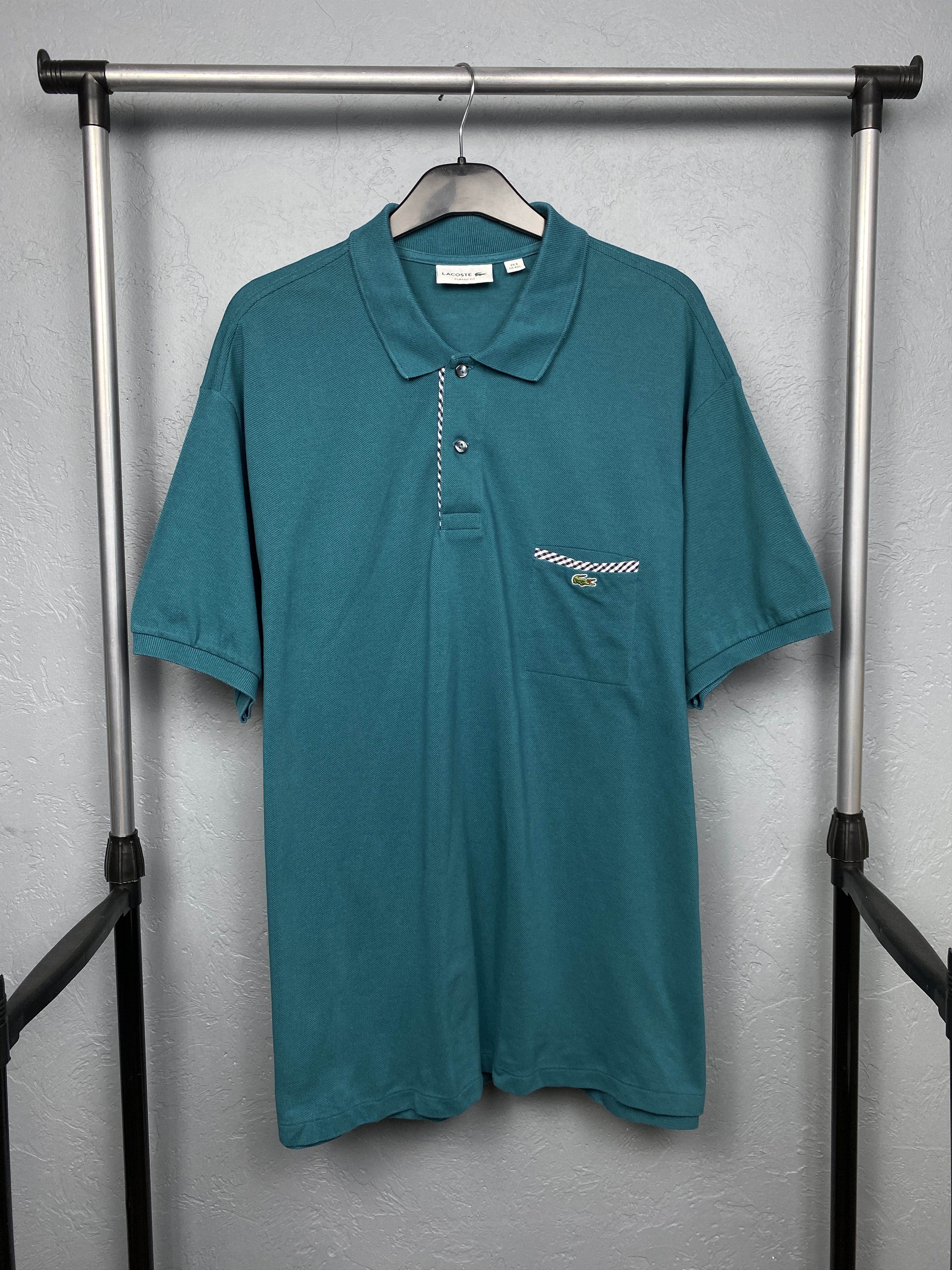 Lacoste Lacoste Vintage Mens Polo Shirt Size 4XL Size US XXL / EU 58 / 5 - 1 Thumbnail
