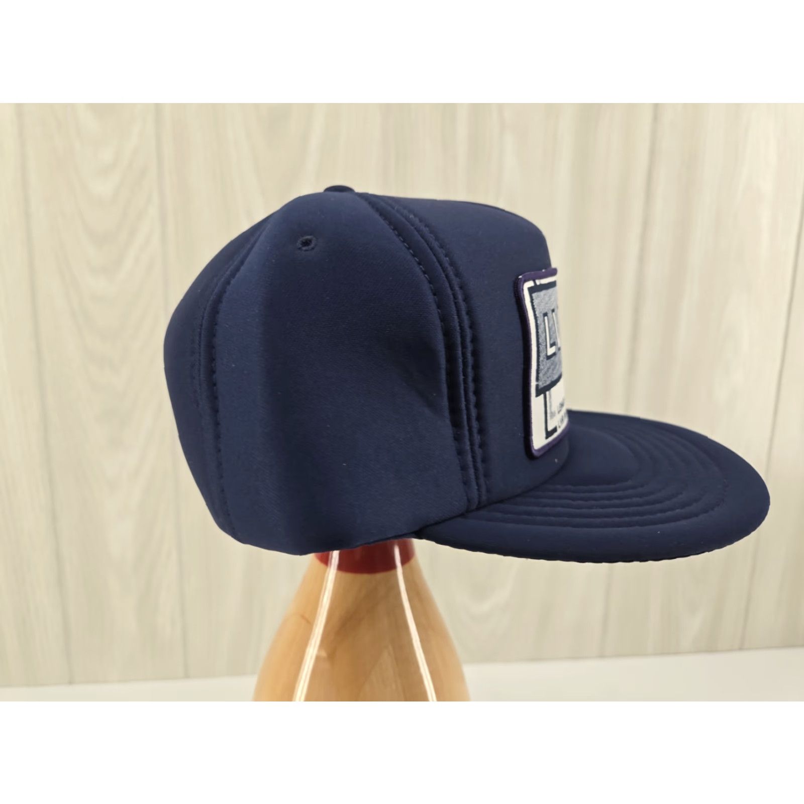 Vintage VINTAGE Lehigh Valley Refractories USA Blue Trucker Hat Snapback Men Adjustable Blue USA Trucker Hat Mens Size ONE SIZE - 7 Thumbnail