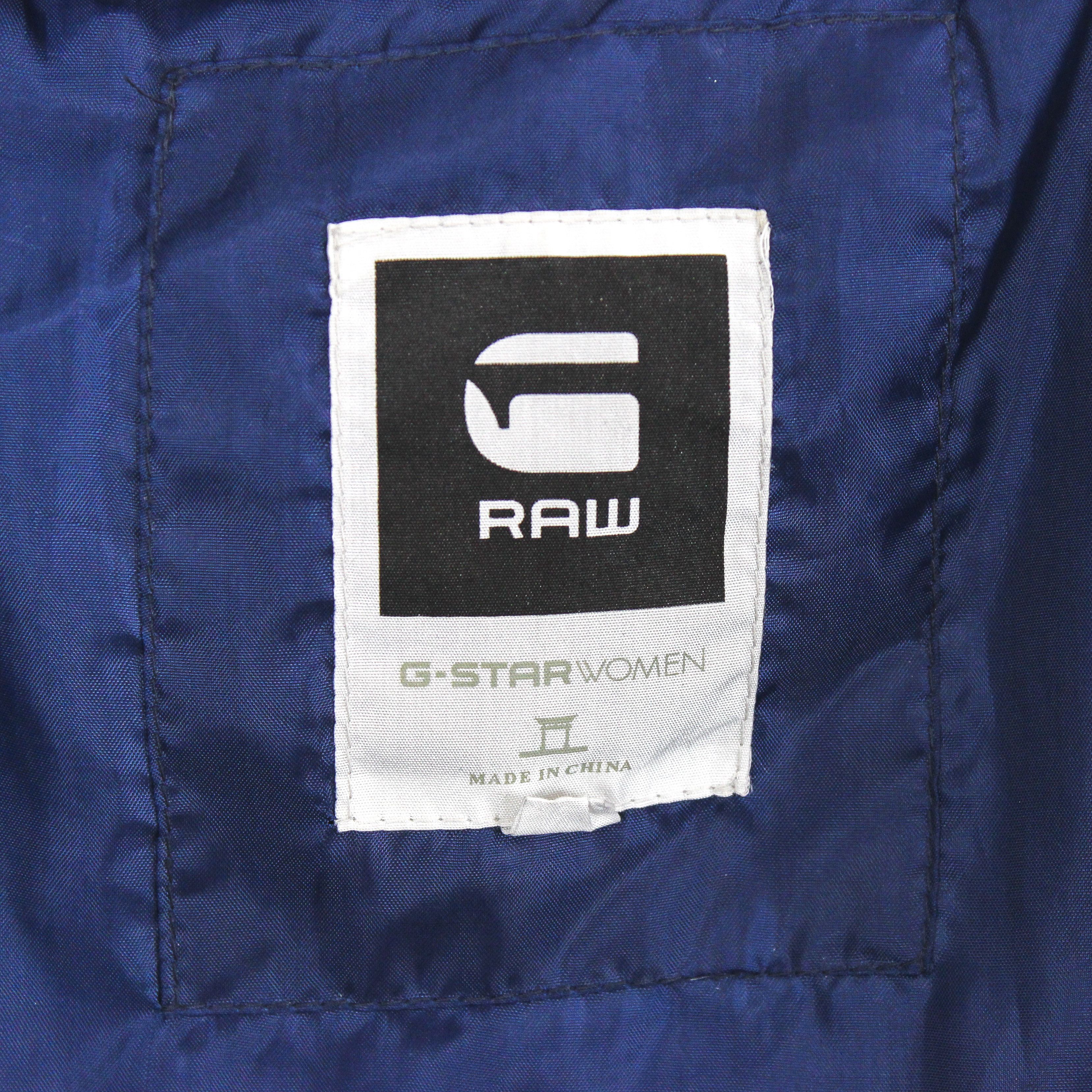G-Star Women L Insulated Jacket Coat Parka Hooded Puffer Padded Top Size L / US 10 / IT 46 - 6 Thumbnail
