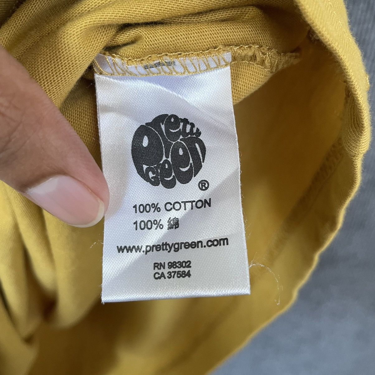 Pretty Green Pretty Green OG Logo Indie T Shirt Medium Size Size US M / EU 48-50 / 2 - 4 Thumbnail