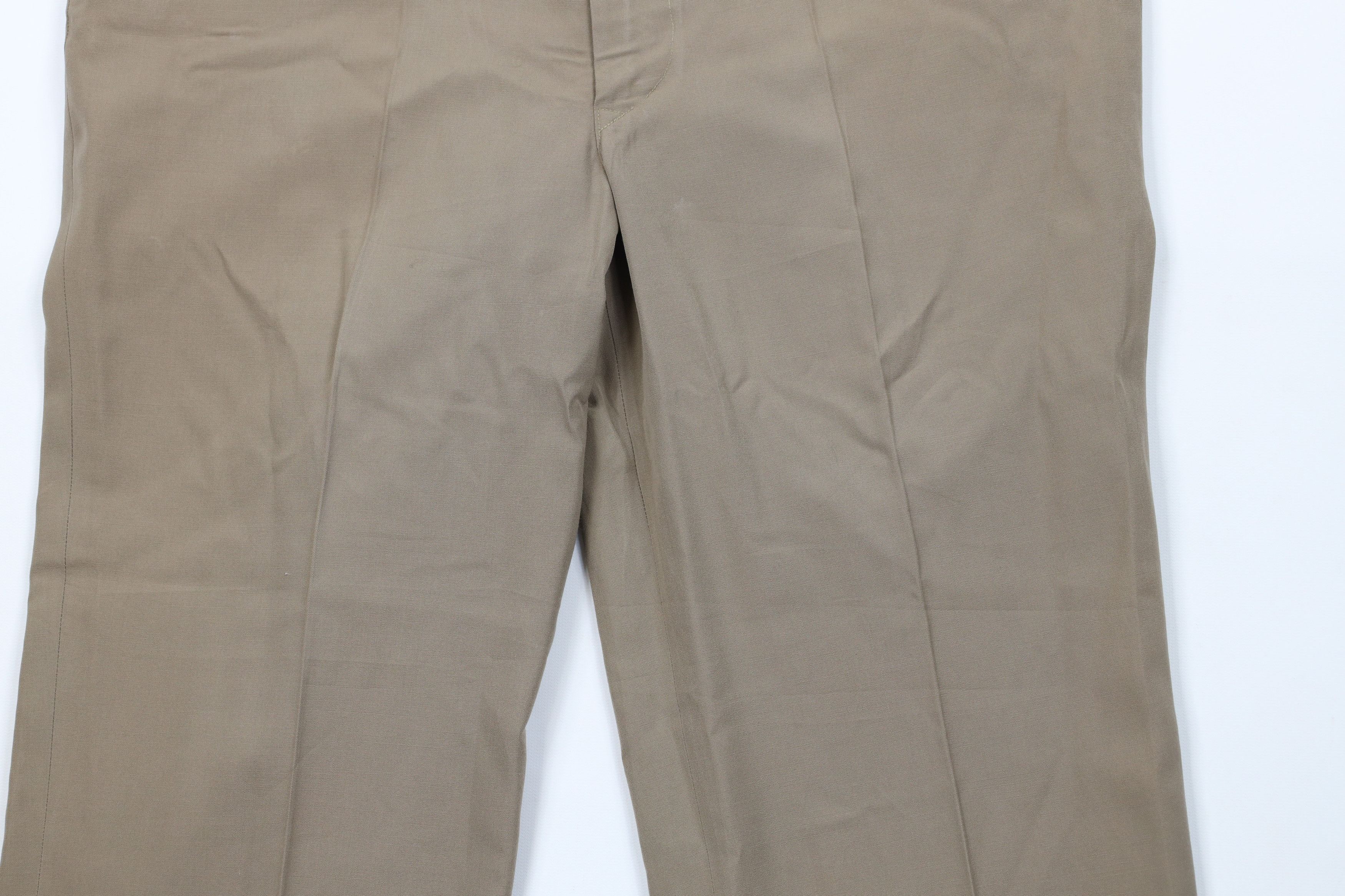 Vintage Vintage 50s 60s Streetwear Chino Pants Trousers Beige Size US 34 / EU 50 - 3 Thumbnail