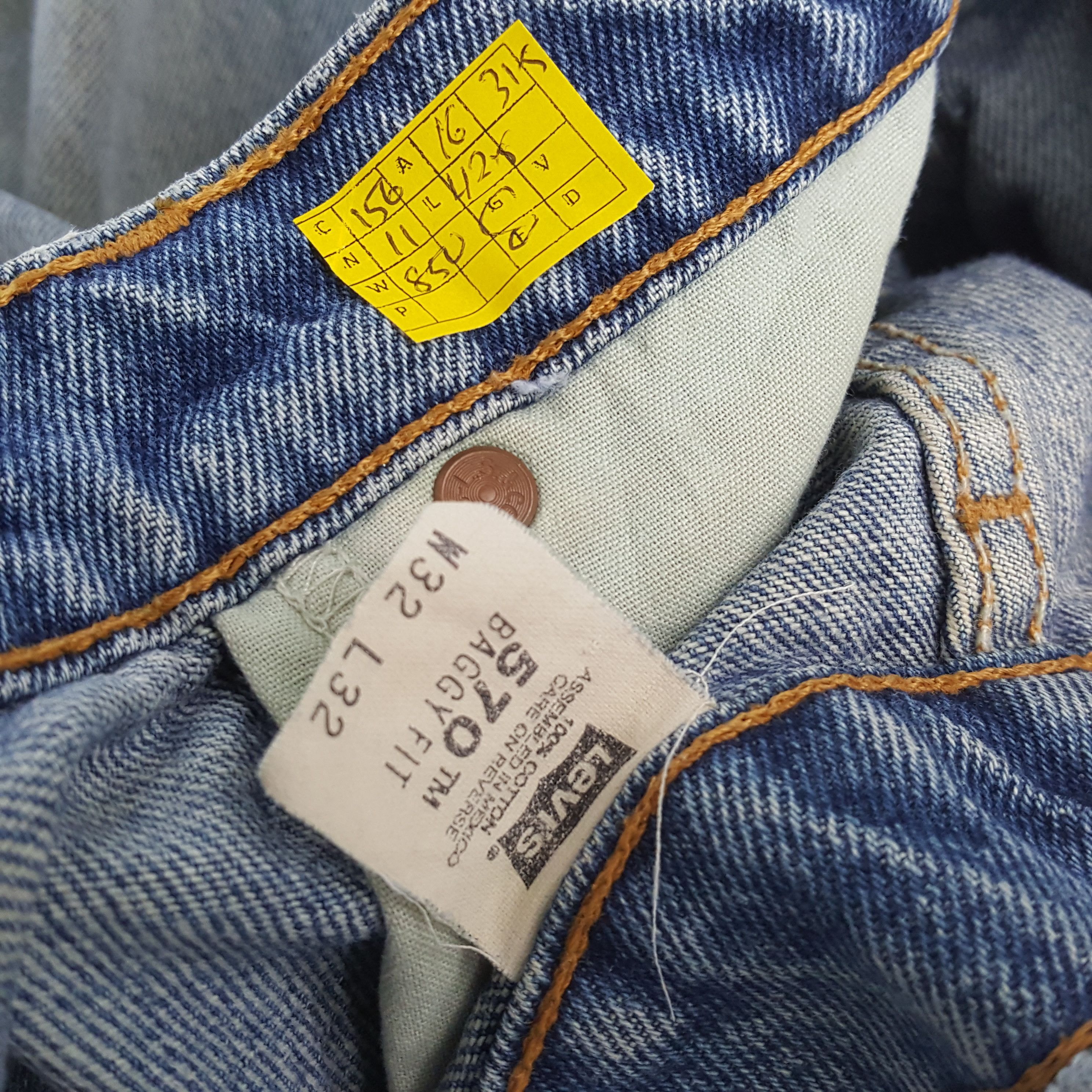Levi's × Vintage LEVIS Streetwear Rock Punk Style Distressed Jeans Size US 32 / EU 48 - 13 Thumbnail