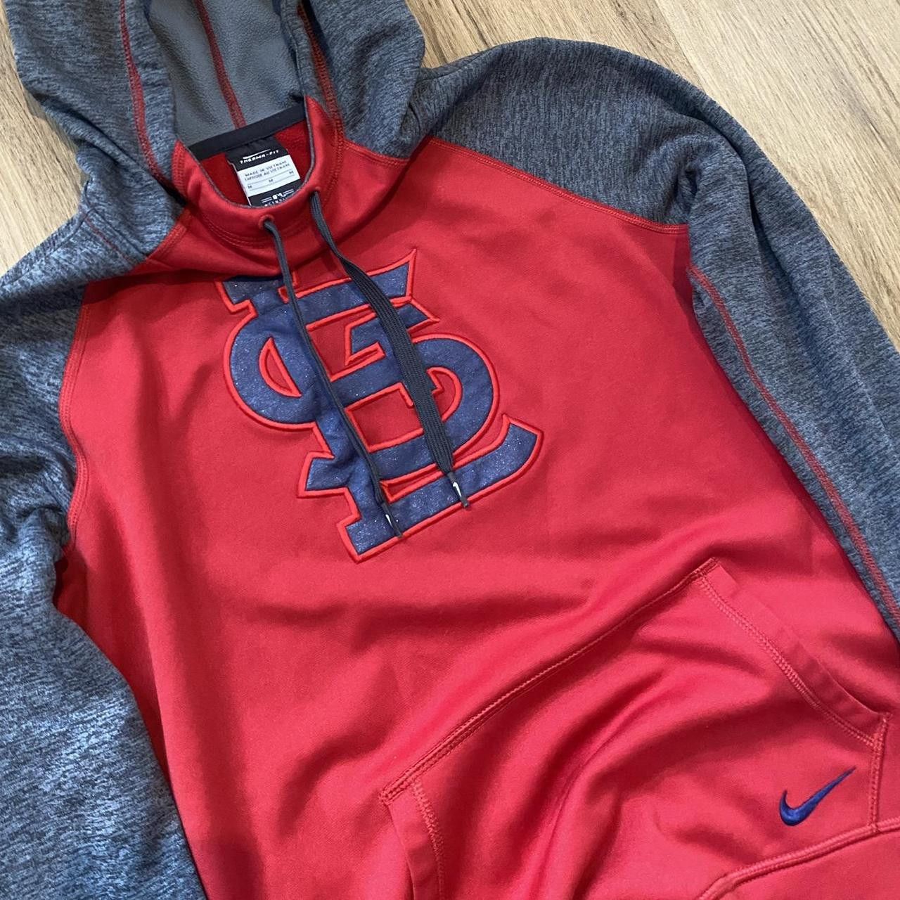 Nike Nike St Louis Cardinals Baseball hoodie Sportwear Size US M / EU 48-50 / 2 - 2 Thumbnail