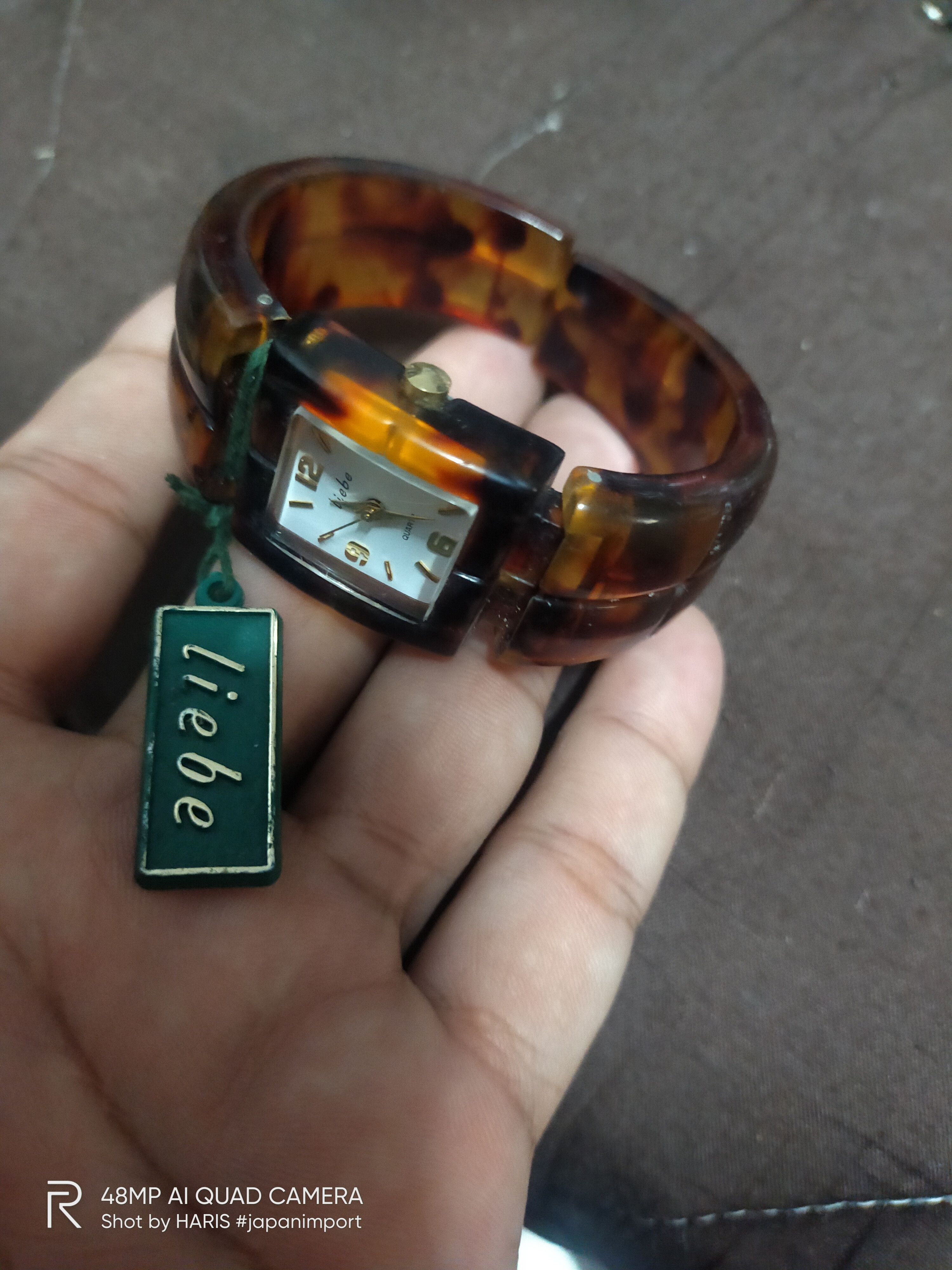 Japanese Brand Vintage LIEBE Ladies Watch Japan Movement Engine Size ONE SIZE - 1 Thumbnail