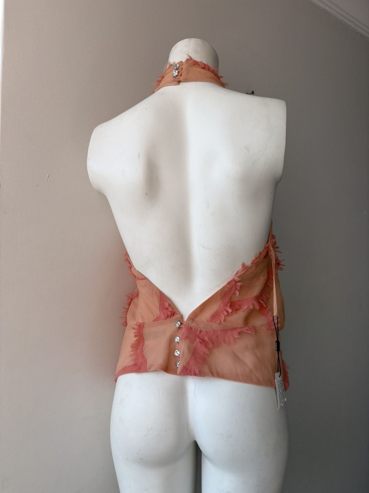 Vintage Silk blouse Size S / US 4 / IT 40 - 15 Thumbnail