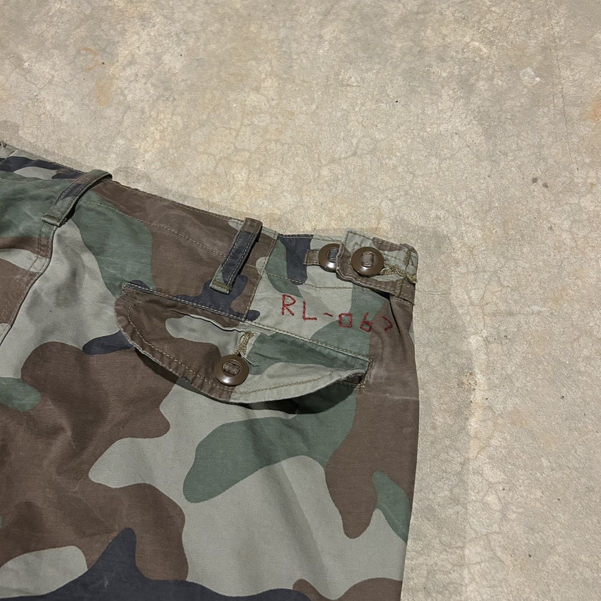 Polo Ralph Lauren × Vintage Vintage Polo Ralph Lauren Utility Military Camo Cargo Pants Size US 32 / EU 48 - 12 Thumbnail