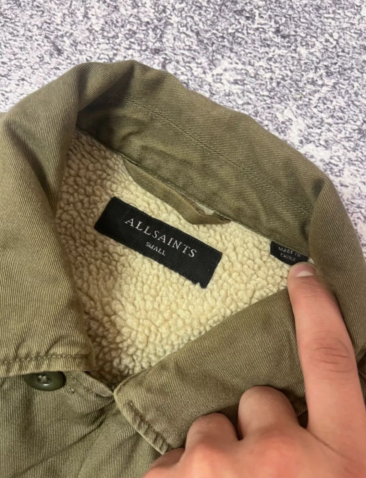 Allsaints × Japanese Brand Vintage men’s Jacket Allsaints 1990s size S luxury y2k Size US S / EU 44-46 / 1 - 4 Thumbnail