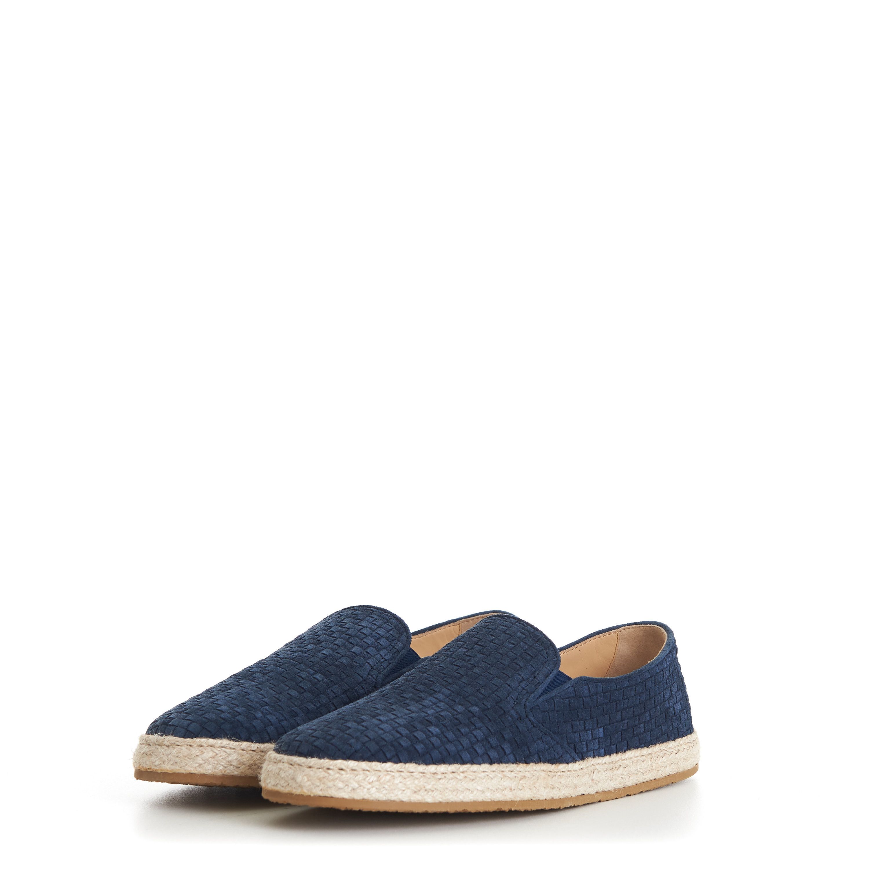 Brunello Cucinelli Woven Suede Slip-ons Espadrilles - Rope Insert Size US 8 / EU 41 - 4 Thumbnail
