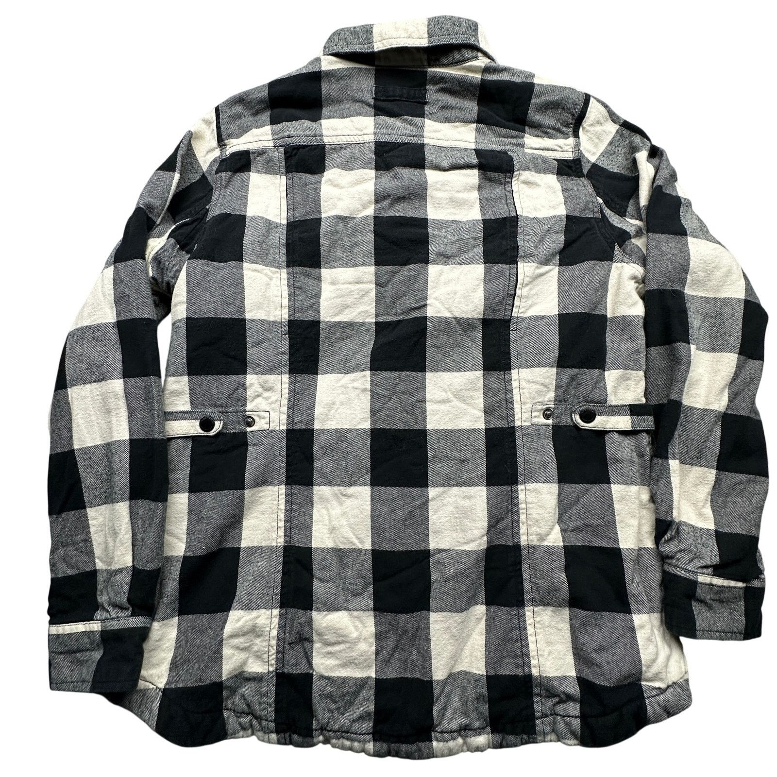 Duluth Trading Company Duluth Fleece Lined Buffalo Check Flannel Shirt Women Medium Size M / US 6-8 / IT 42-44 - 2 Thumbnail