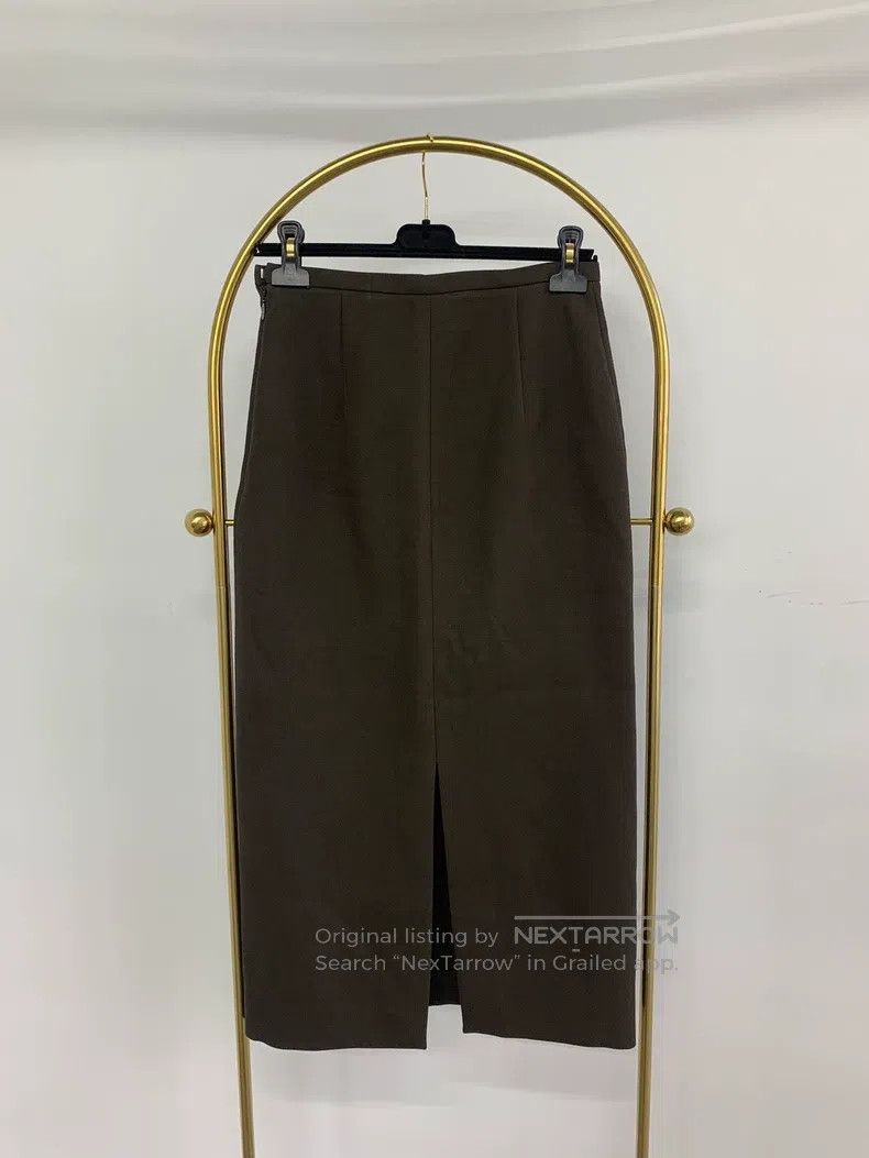 The Row The row size 0 Brown slit slim skirt Size 22" - 2 Thumbnail