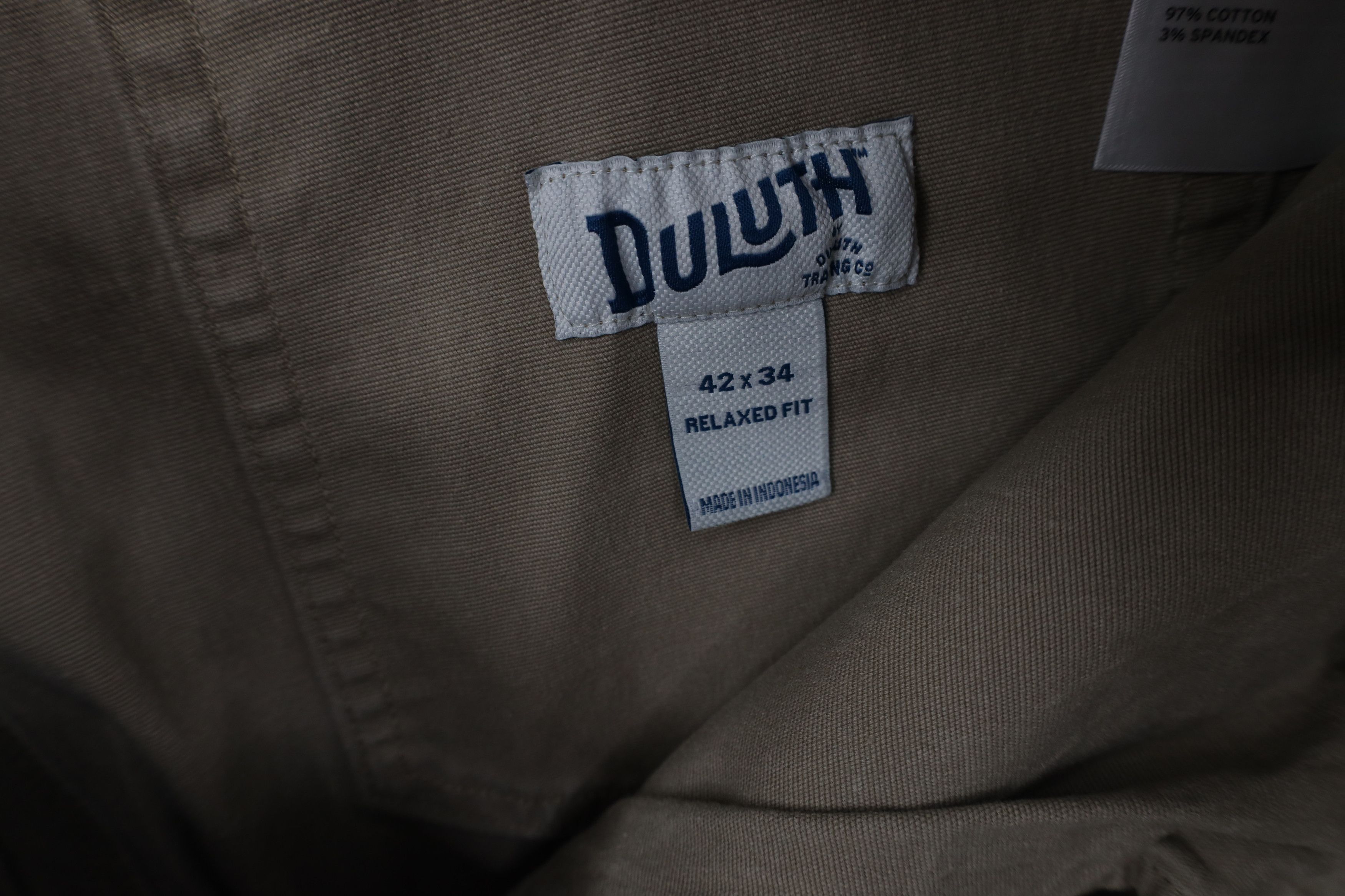 Duluth Trading Company Duluth Trading Co Relaxed Fit Firehose Flex Canvas Pants Size US 42 / EU 58 - 9 Thumbnail