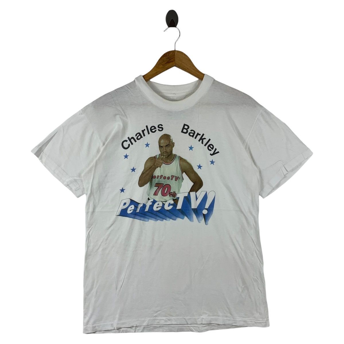 NBA × Vintage Vintage CHARLE BARKELEY big Printed tee Size US M / EU 48-50 / 2 - 1 Thumbnail