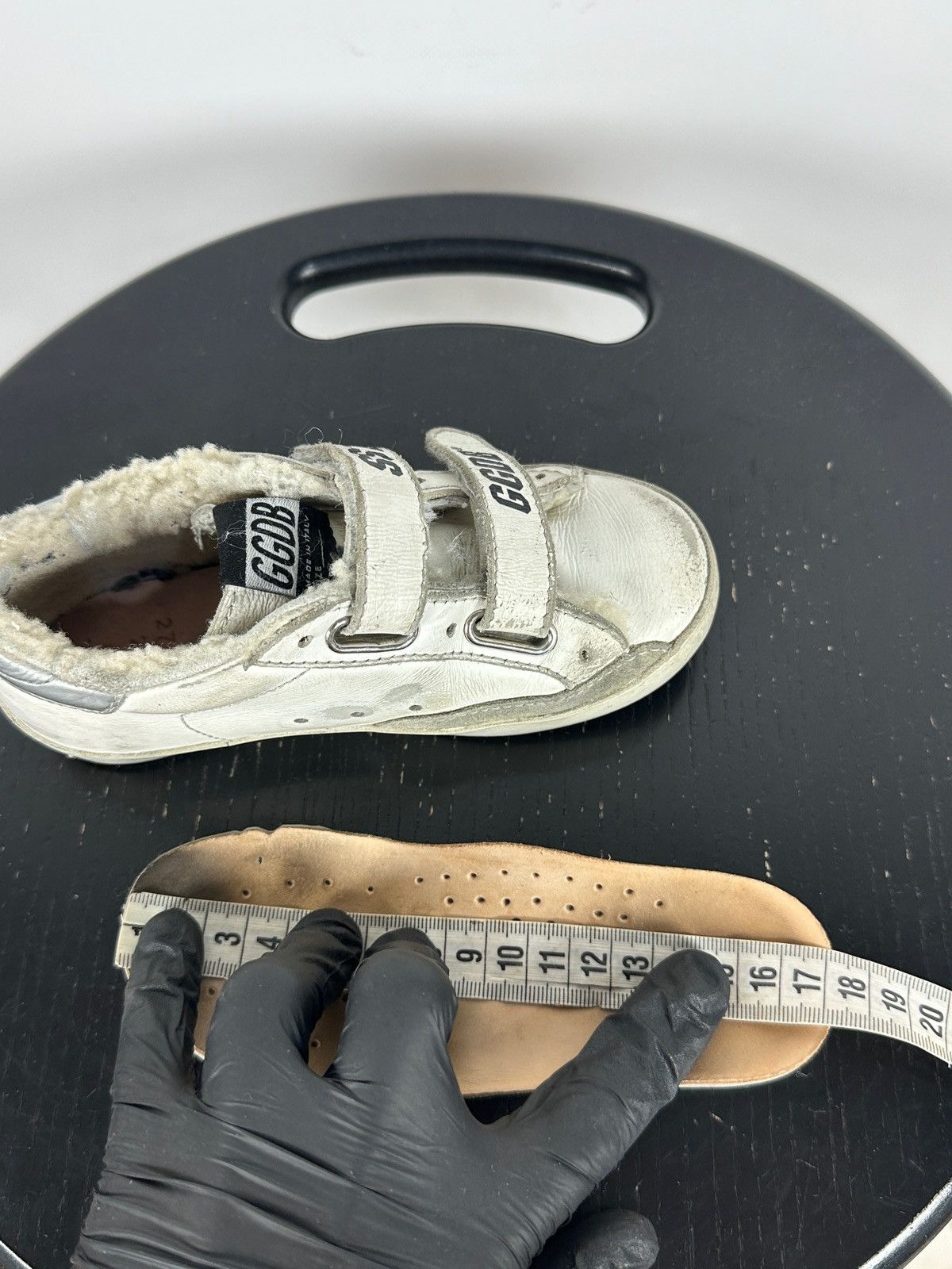Golden Goose Kids Golden Goose GGDB Superstar Leather Sneakers Size US 4 / IT 34 - 18 Thumbnail