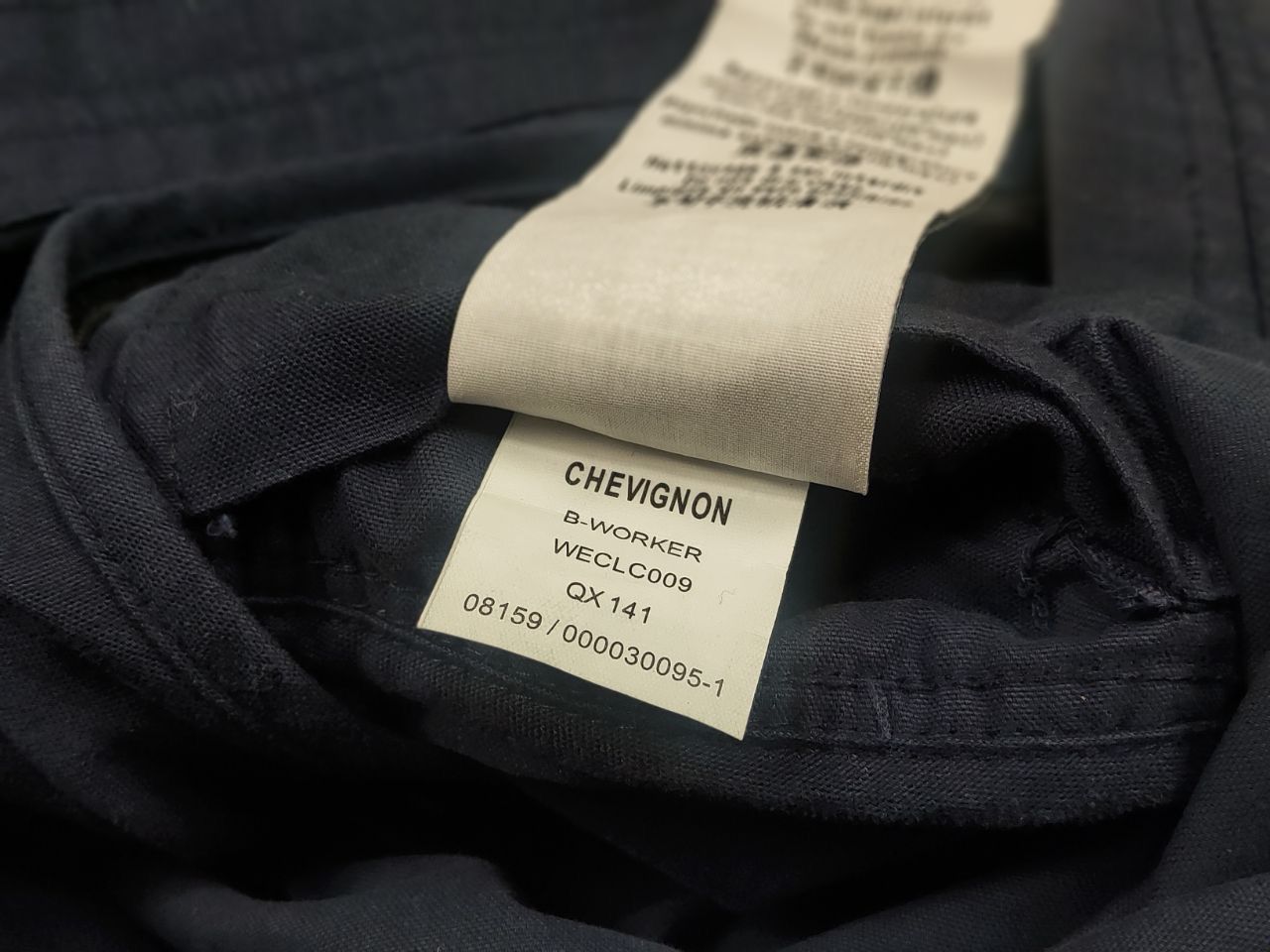 Chevignon Vintage Chevignon Light Pocket blue B Worker Jacket Size US S / EU 44-46 / 1 - 19 Thumbnail