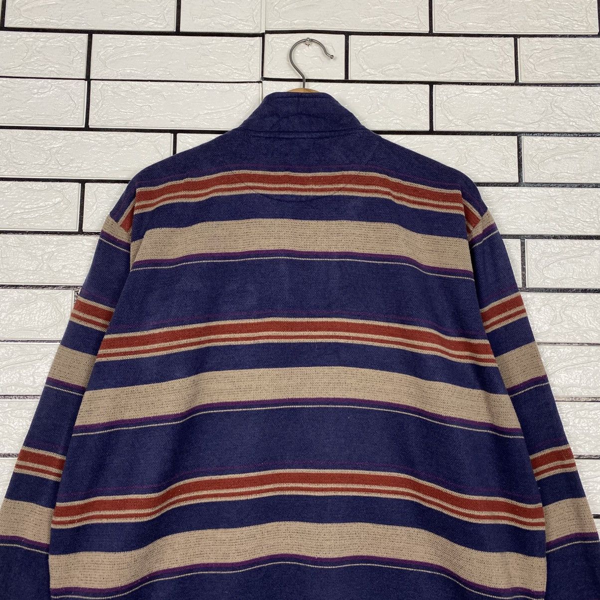 Japanese Brand Vintage Sweatshirt Striped Nicole Morrison Issey Miyake Size US L / EU 52-54 / 3 - 10 Thumbnail