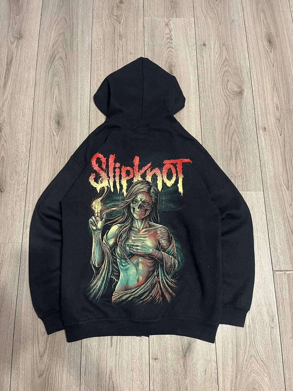 Slipknot Zip_hoodie Mens Size M Big Logo