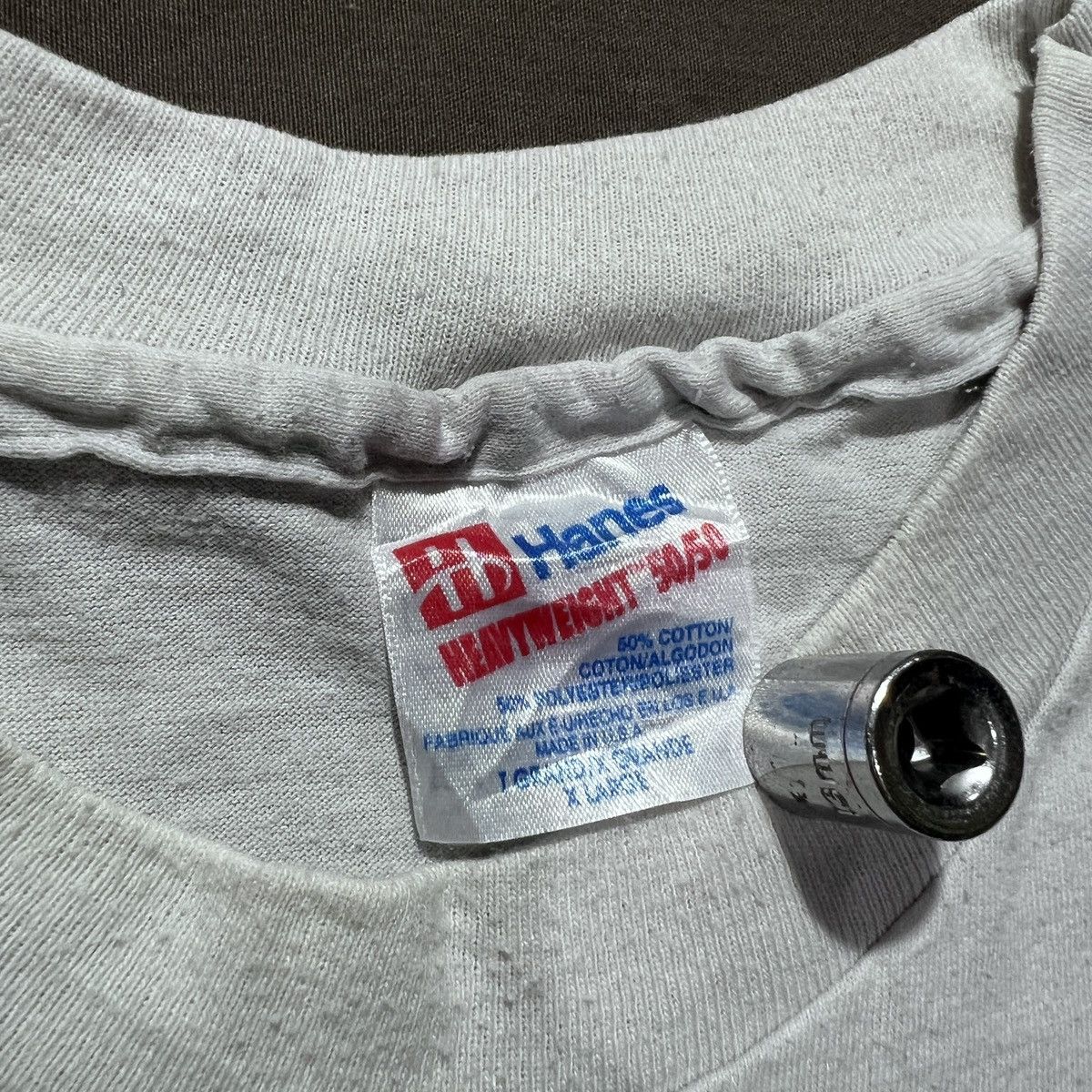 Vintage Vintage 90s TEX - GUNS Promo Tee XL graphic streetwear Size US XL / EU 56 / 4 - 3 Thumbnail