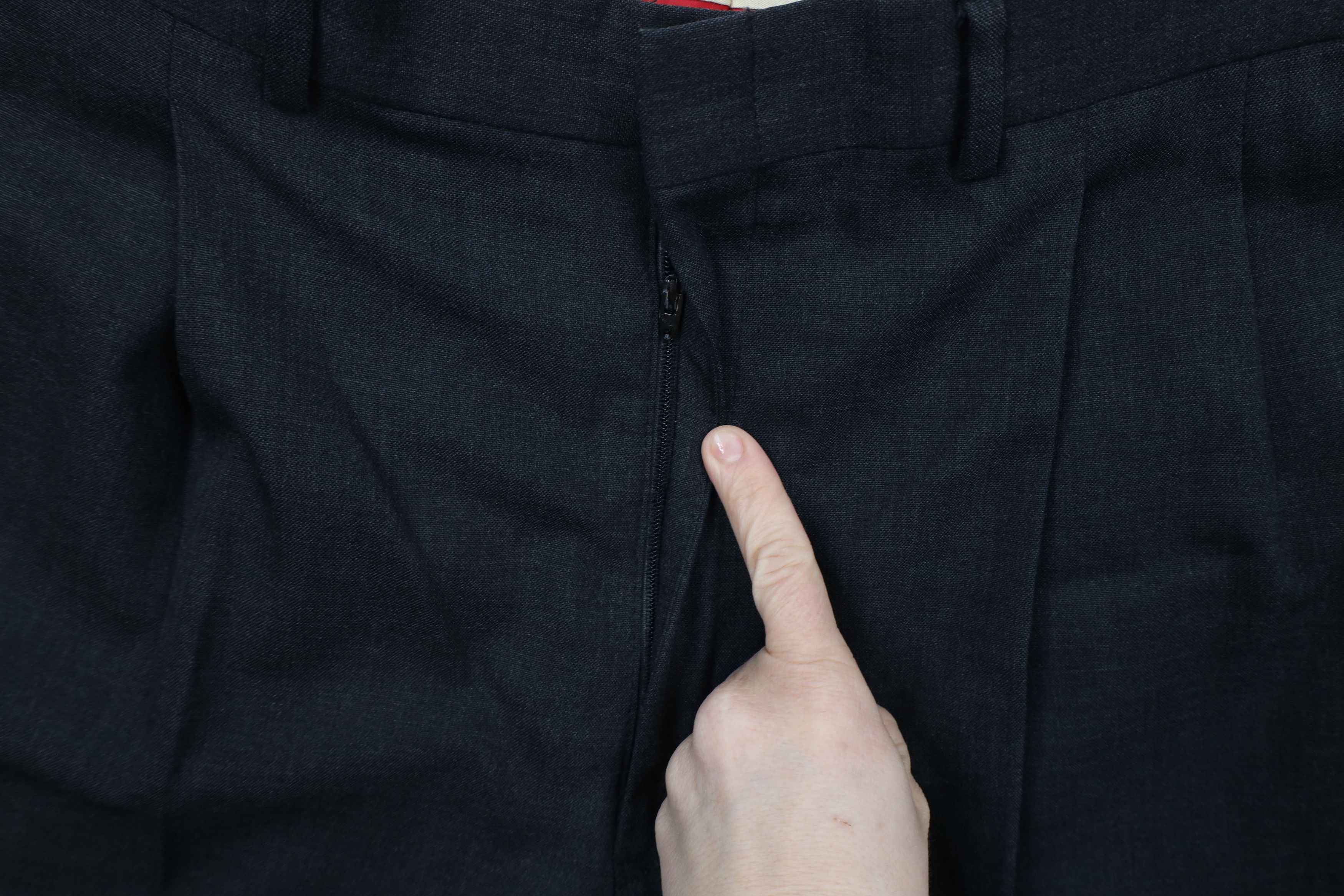 Vintage Vintage 70s Streetwear Wool Wide Leg Bell Bottoms Pants USA Size US 38 / EU 54 - 5 Thumbnail